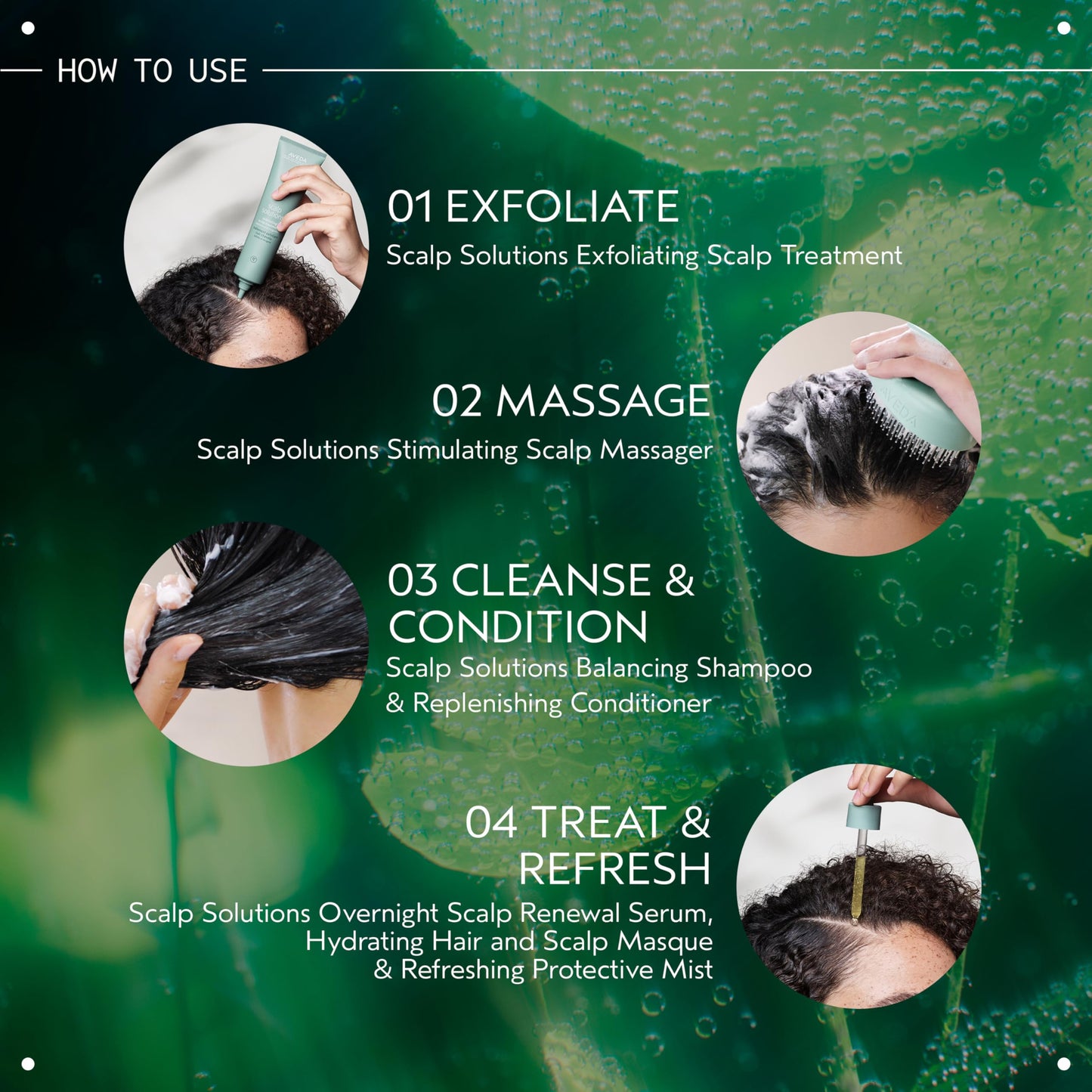 Aveda Scalp Solutions Stimulating Scalp Massager | Exfoliates, Stimulates Scalp Micro-Circulation | for All Hair Types