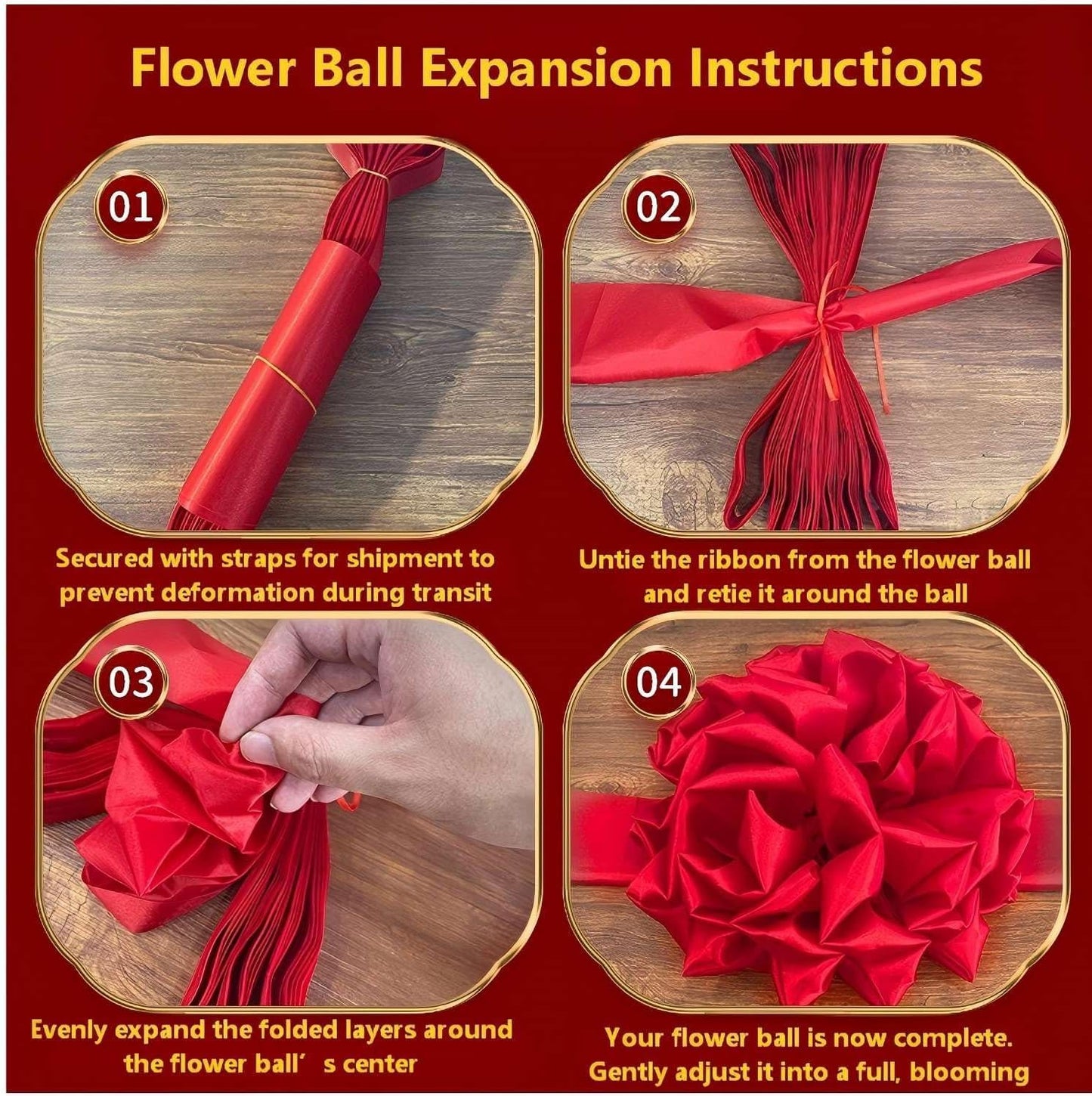 Ribbon Cutting Ceremony Kit with Large Gold Scissors, 157" Red Ribbon, 12" Decorative Bow, and White Gloves for Grand Openings and Business Events (10.2")