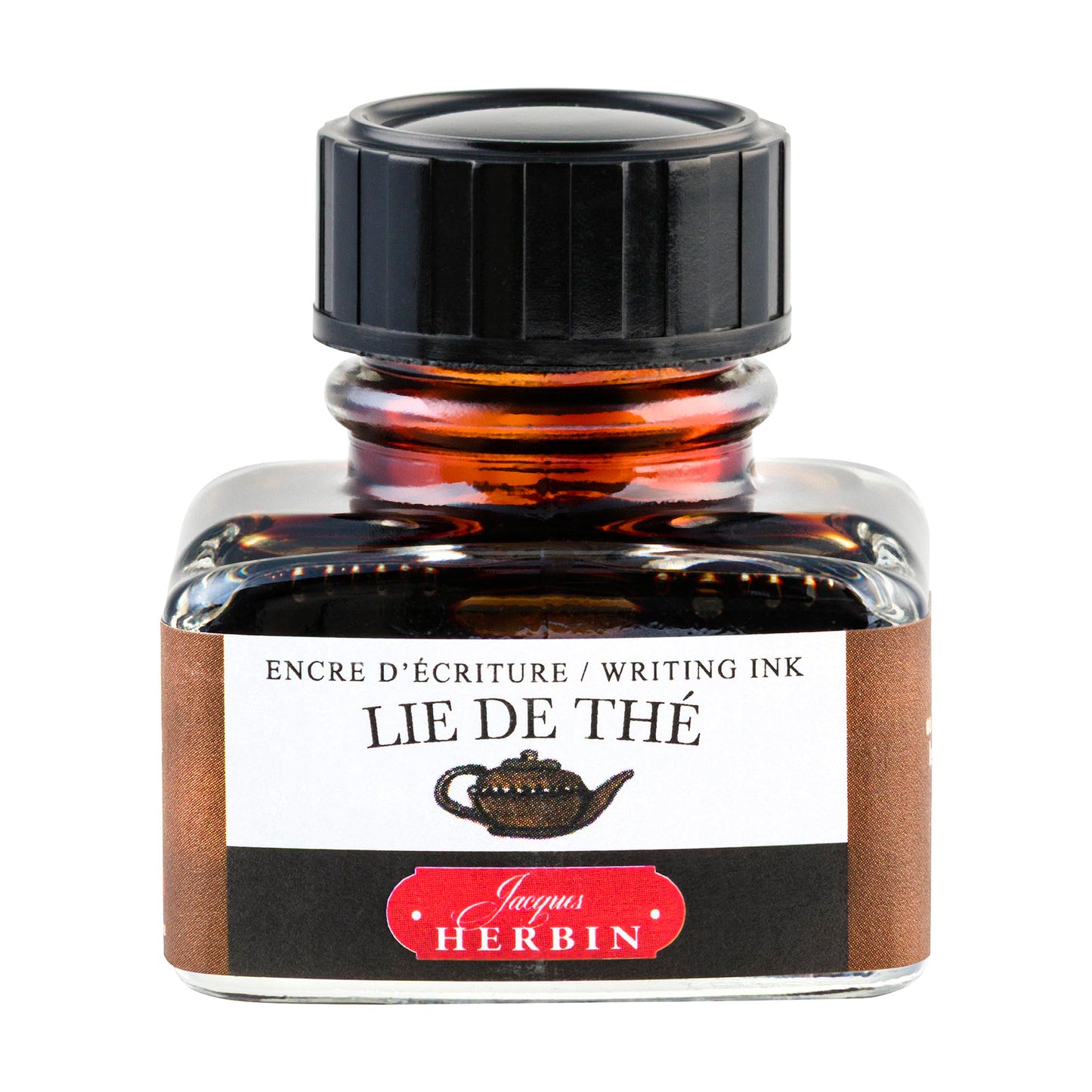 Jacques Herbin 13044T- 30ml Bottle of Ink for Fountain Pens and Rollerball Pens - Lie de The