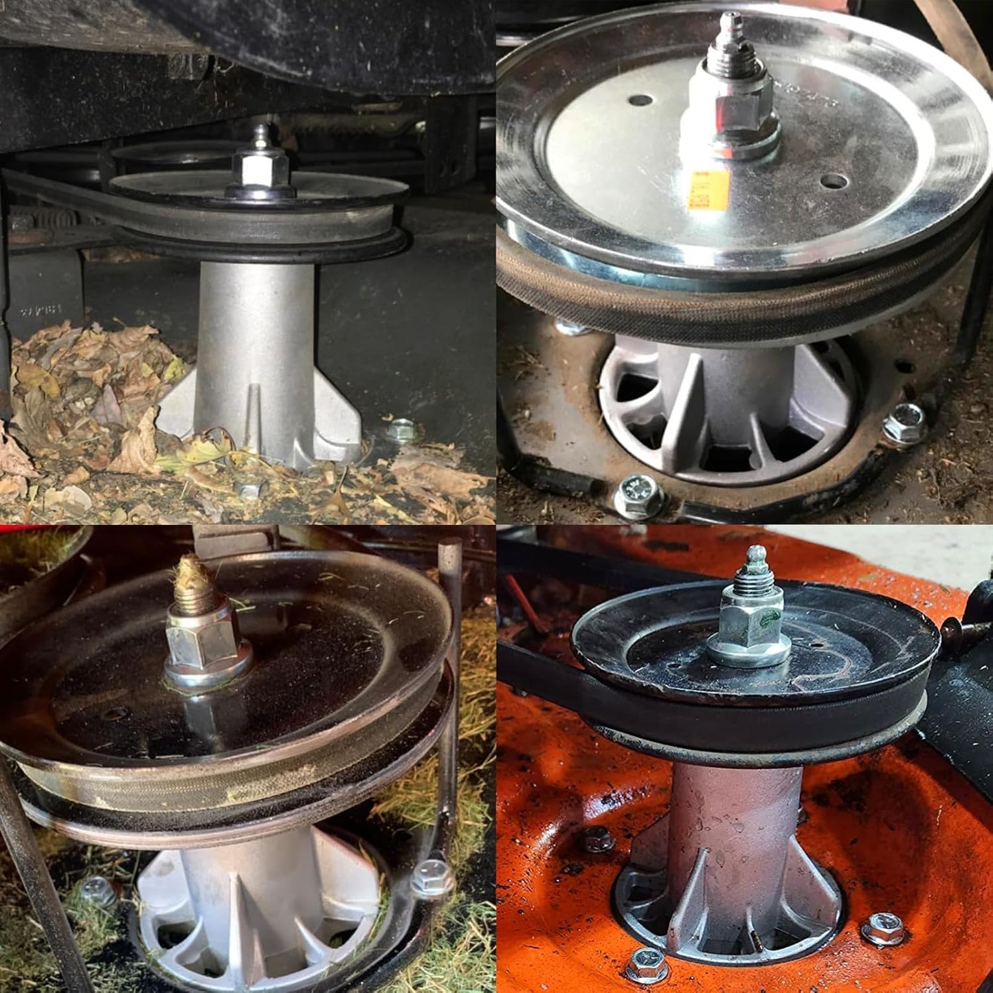 532187281 187292 532187292 587819701 Spindle Assembly Compatible with Husqvarna/Craftsman/AYP/Poulan 54 Inch Decks,Compatible with Ariens 21546238 21546299