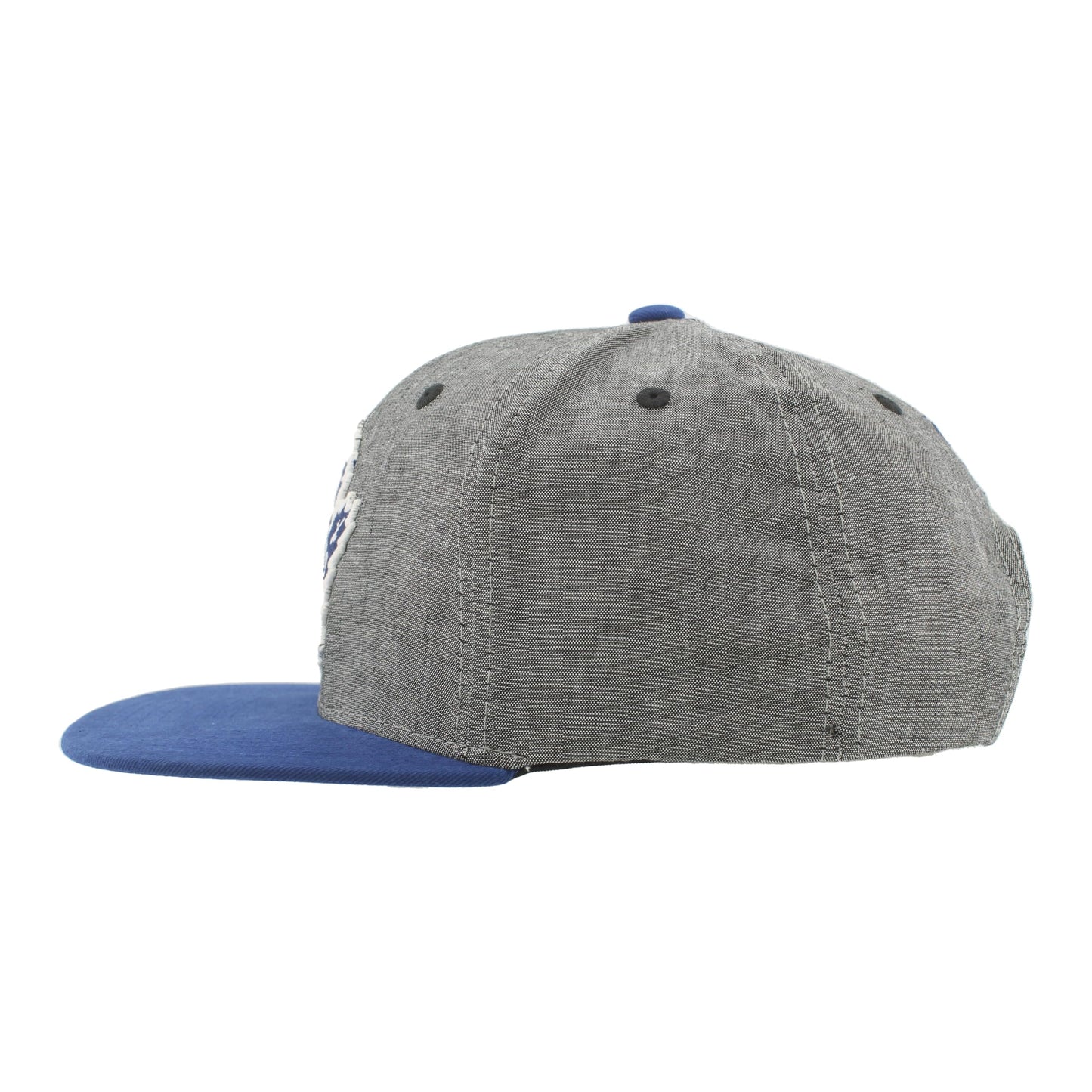 ZHATS Standard NHL Officially Licensed Adjustable Snapback Hat Chambray Heather Black