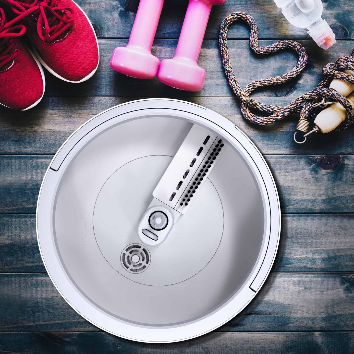 VENETIO Innowellclean Water Filtration Spin Mop and Bucket Set for Floor Cleaning - Self-Wringing, Wet/Dry, Reusable & Washable Microfiber Mop System for Home, Perfect for Pet Owners (2 Pads)