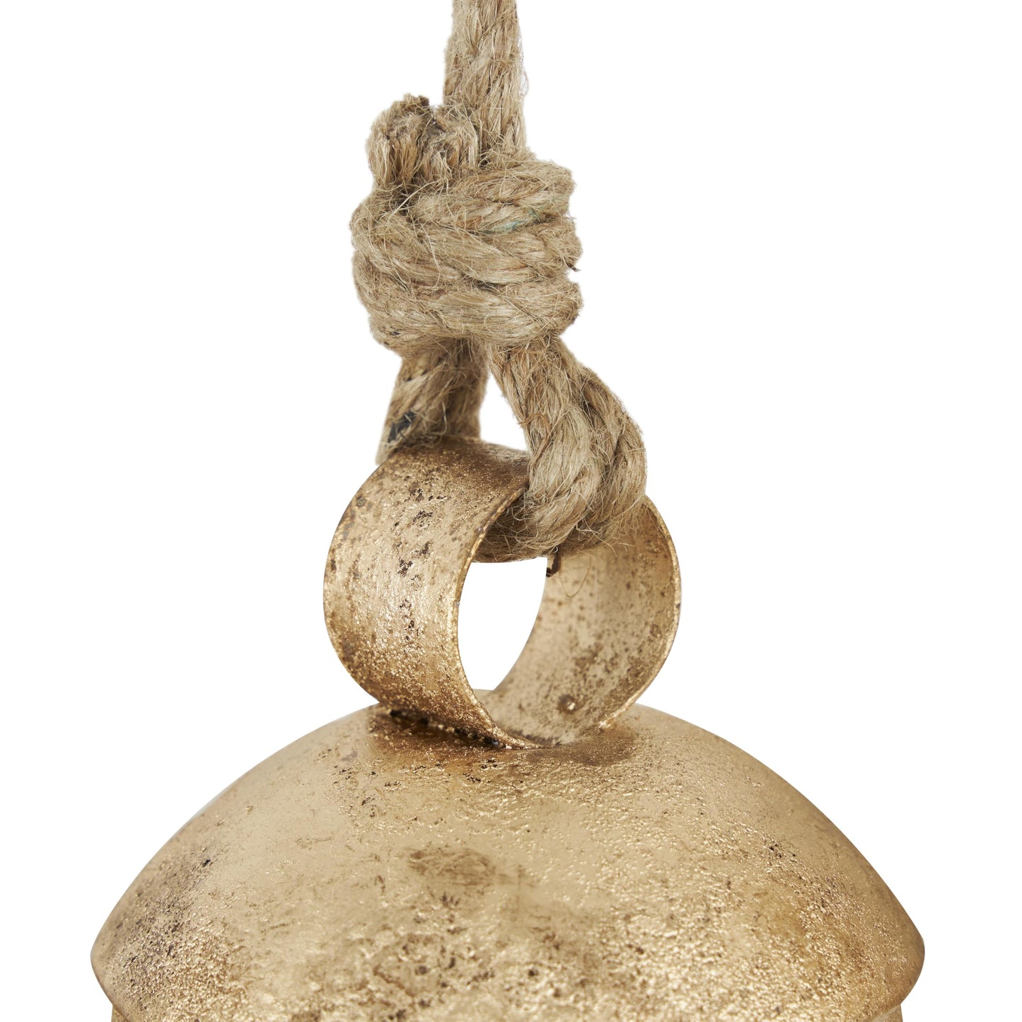 Deco 79 26719 3-Piece Metal Rope Cow Bell Set