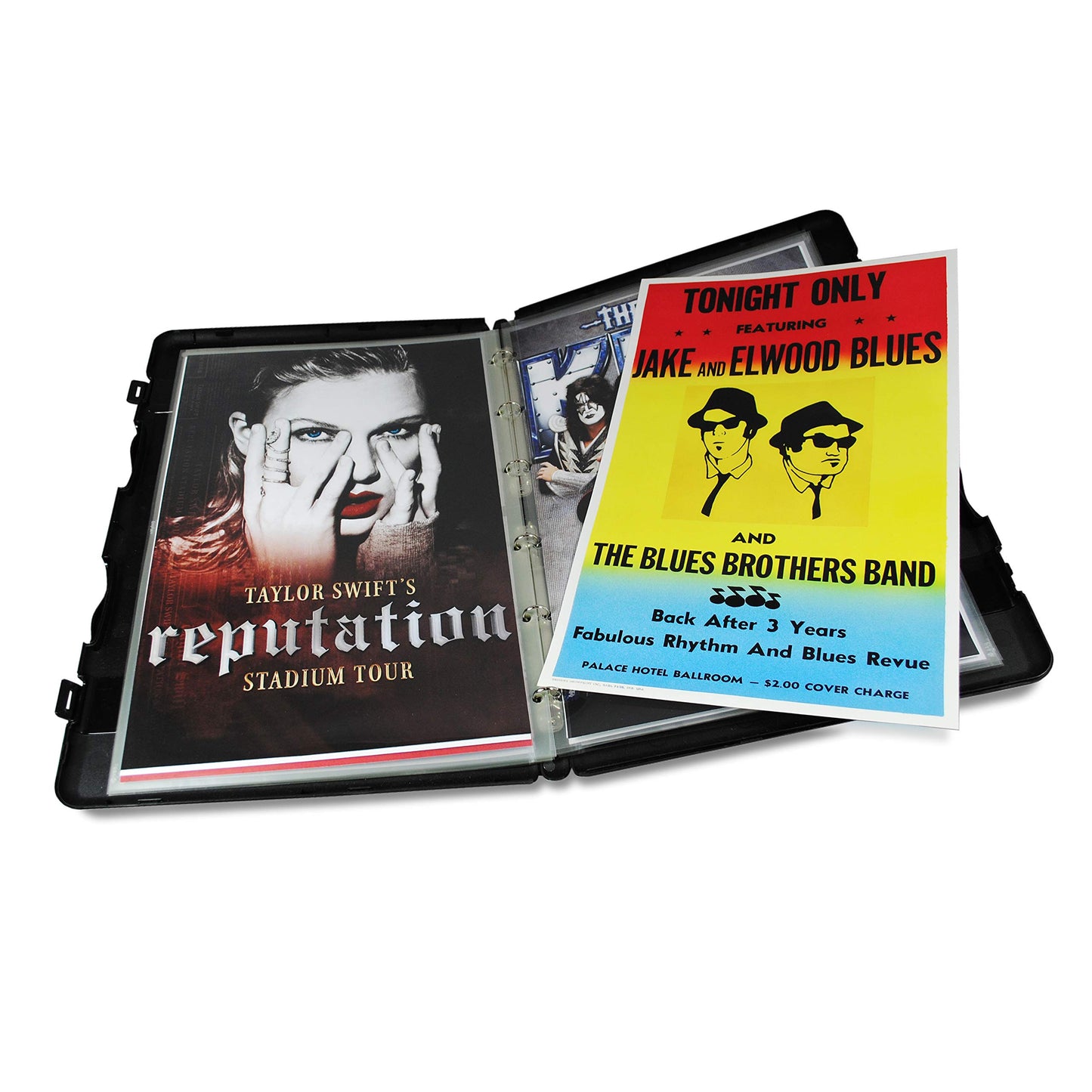 UniKeep Large Binder with Pages (11 x 17) - Black - Fully Enclosed Case Binder
