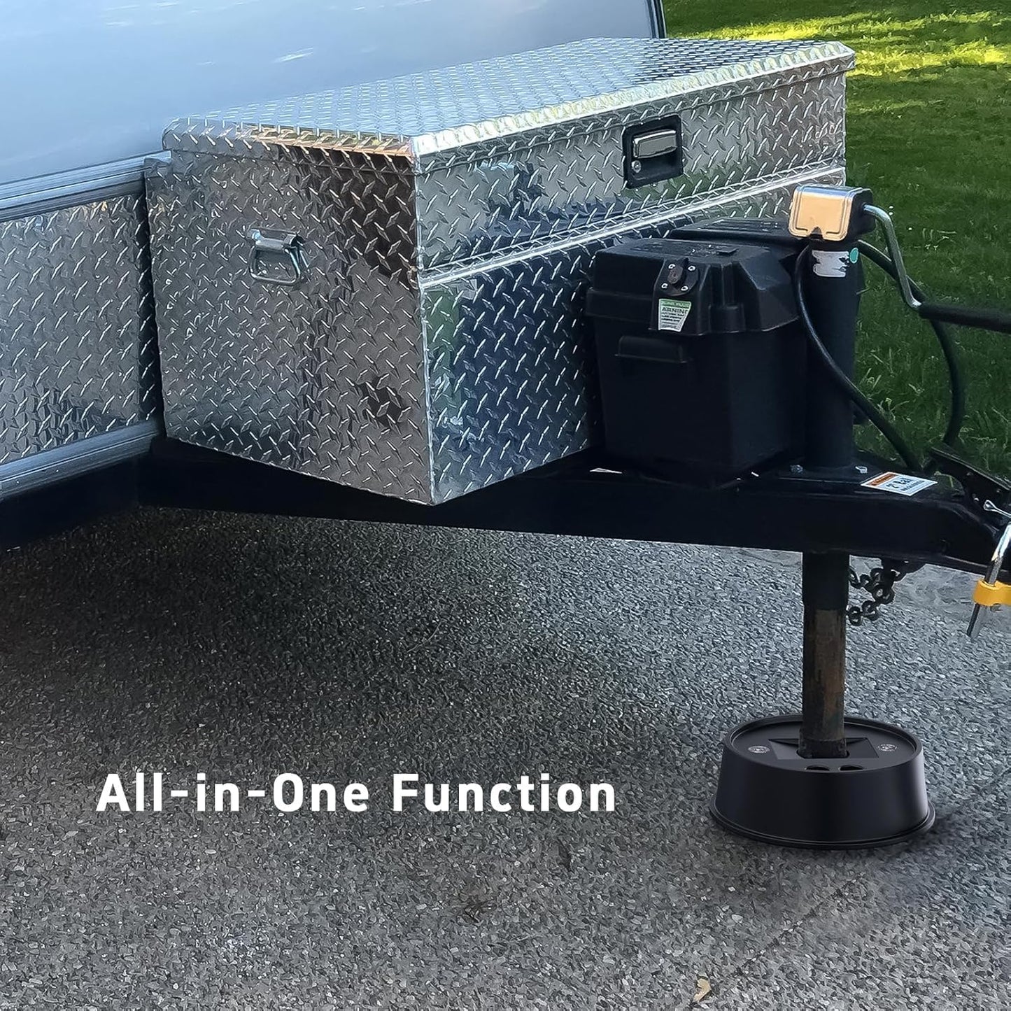 RV Accessories, Trailer Jack Block,Camper Stabilizer Blocks for Travel Trailer,Compatible with Any Tongue Jack, Post, Foot, 5th Wheels, Stabilizer (Round or Square), or Scissor ﻿