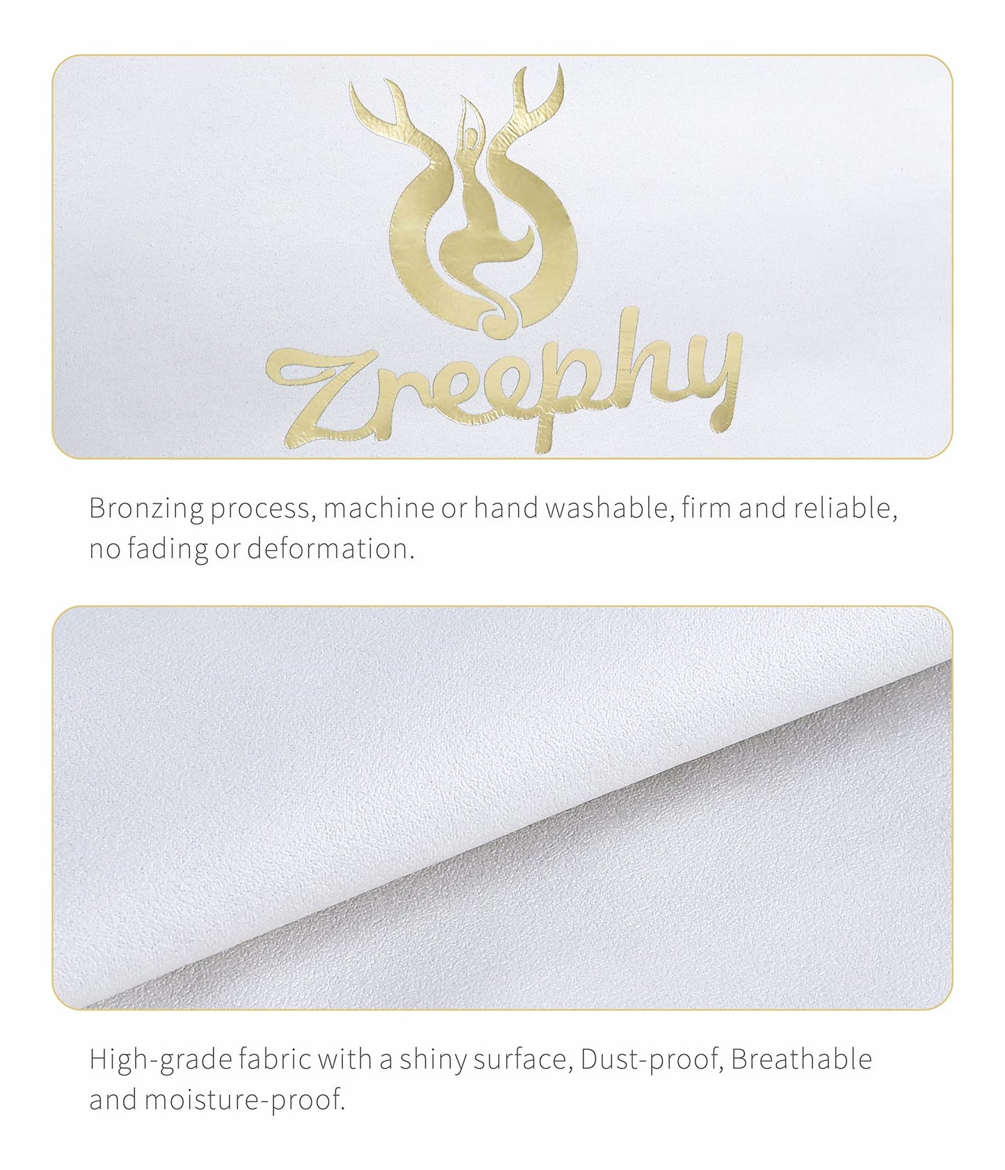 Zreephy Piano 88 Keys Keyboard Dust Cover with Music Stand Opening of Zipper Design, Dust Proof Cover Compatible for Yamaha P35 P45 P48 P71 P85 P95 P105 P115 P125 Digital Pianos Keyboards
