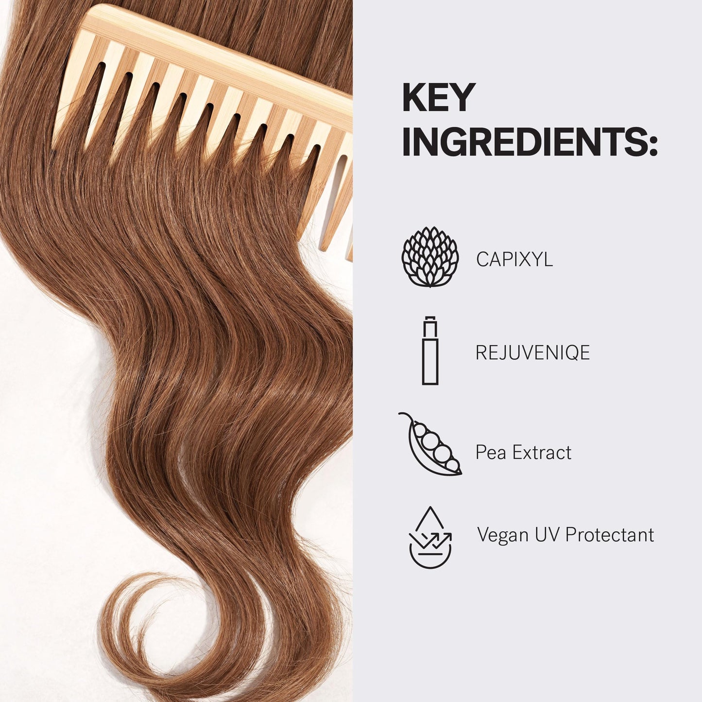 MONAT Restore Leave-In Conditioner Infused w/Rejuveniqe® - Hair Moisturizer, Detangler, Leave In Conditioner for Dry Damaged Hair. Natural Anti Frizz Hair Products - Net Wt. 134 ml / 4.5 fl. oz.