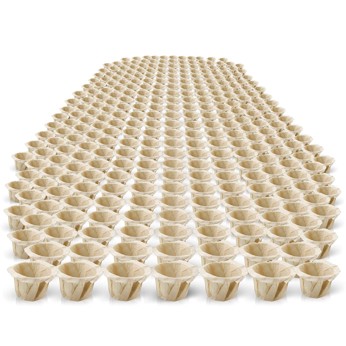 canFly Unbleached Disposable K-CUP Paper filters for Keurig single cup coffer filters compatible with Ekobrew, EZ-Cup and other Reusable K-CUP Filters (1000)