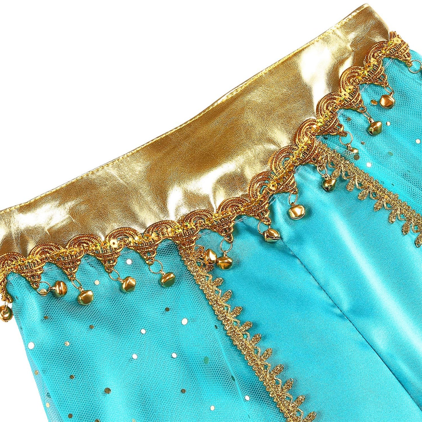 Aolliya Princess Costume for Girls Kids Arabian Princess Fancy Dress Up for Halloween Birthday Cosplay Party Carnival