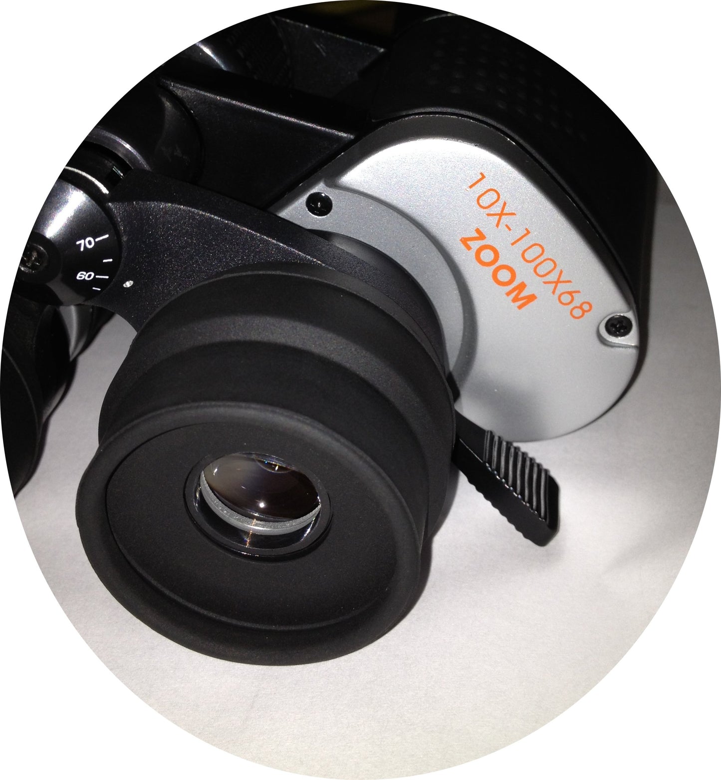 Betaoptics 10-100X68mm Military HD Zoom Binocular, Medium, Black