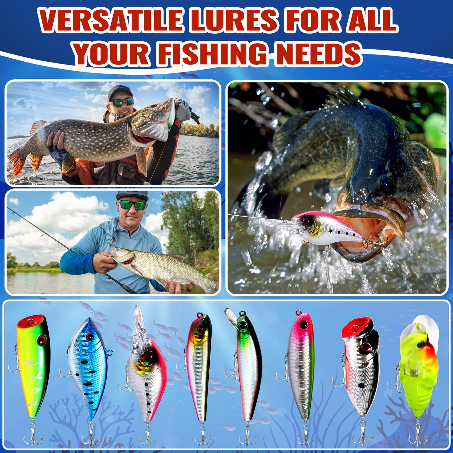 Advent Calendar 2025 Adult Fishing Advent Calendar Fishing Gifts For Men Teens Boys 24 Days Christmas Countdown Calendar Fishing Tackle Lures Gifts For Men