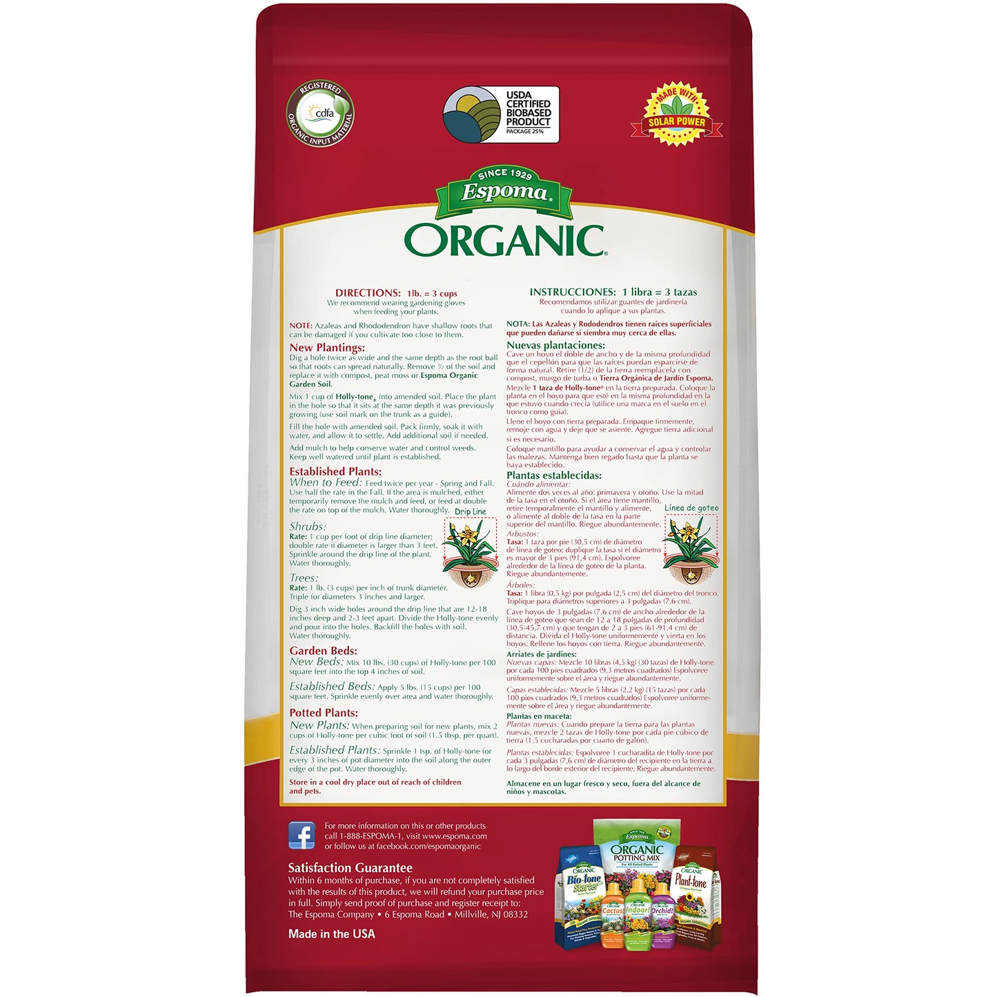 Espoma Co. HT4 Holly-Tone 4-3-4, 4 Pounds