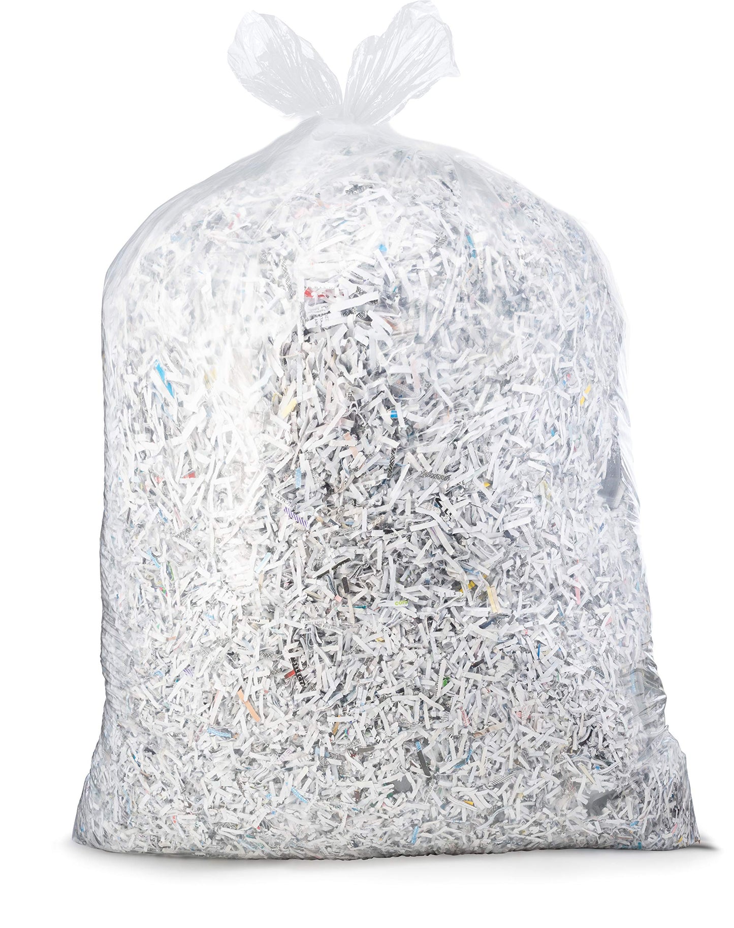 Tasker 30-33 Gallon Trash Bags Heavy Duty (Value 100/Bags w/Ties) Clear Large Plastic Recycling Garbage Bags. 30 Gal, 32 Gallon Clear Large Trash Bags