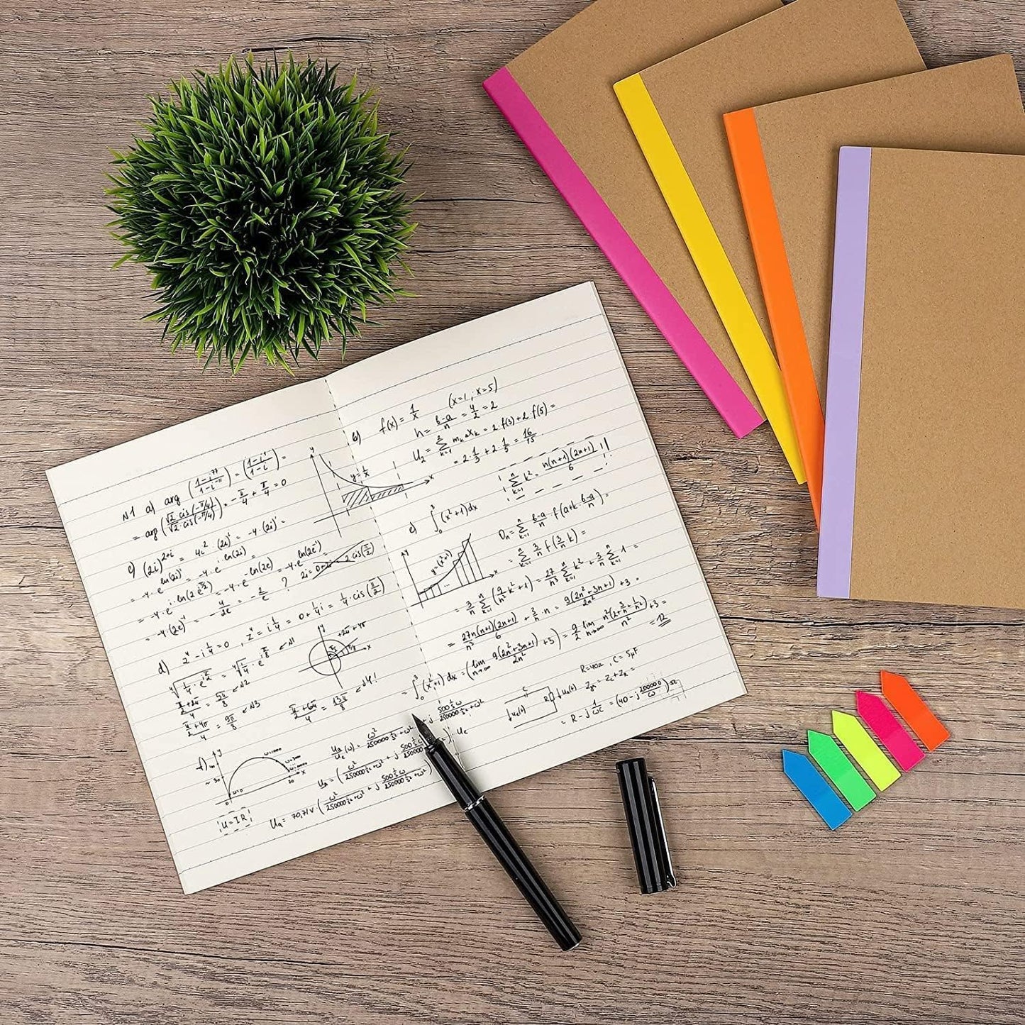 24 Pack A5 Lined Notebooks Bulk, 8.3x5.5 Inch Colorful Ruled Journals with Kraft Cover, 60 Pages Writing Composition Book for Students, Travelers, Classroom, Home, School & Office