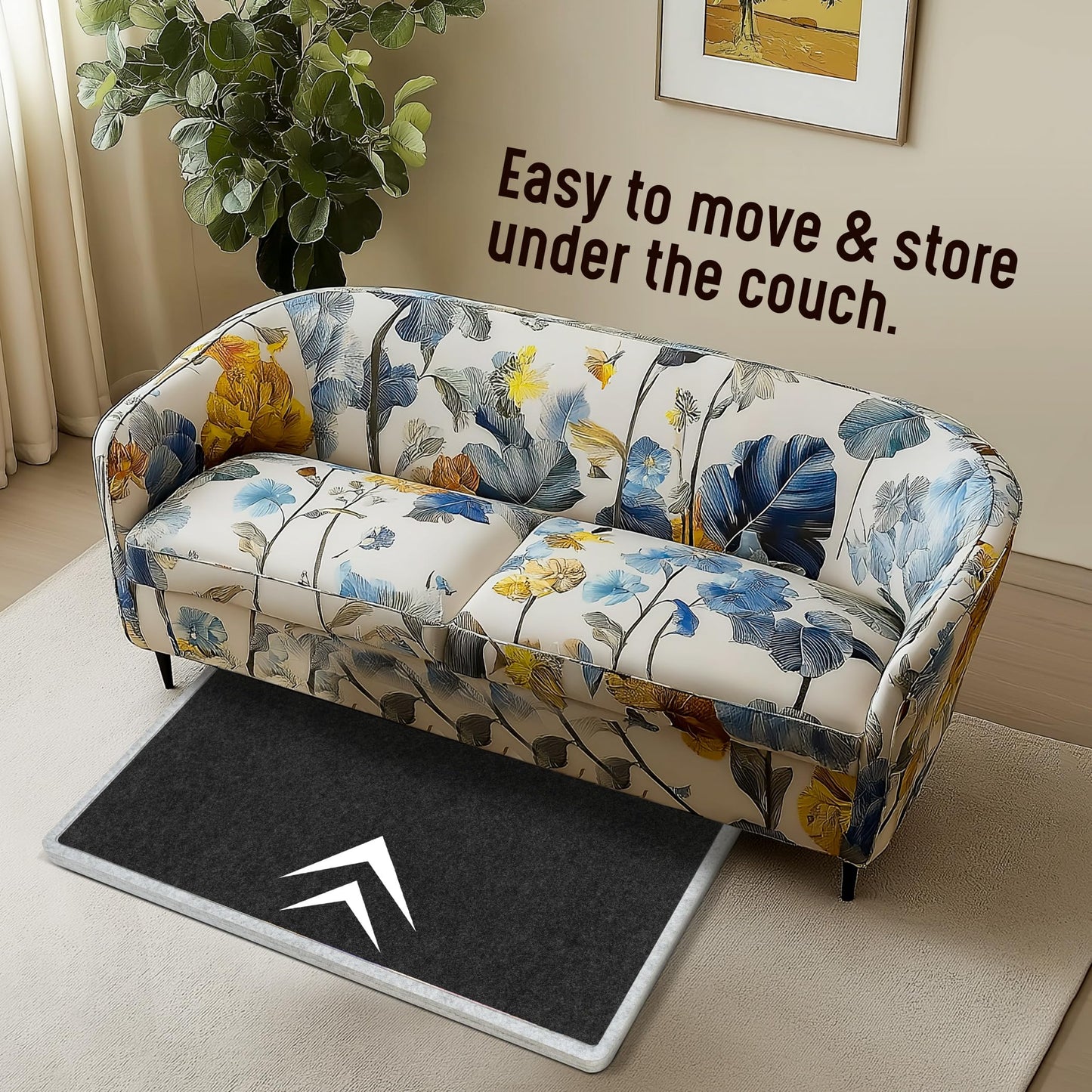 Lavievert Tilting Jigsaw Puzzle Board with Removable Cover, 3 Angle Adjustable Jigsaw Table, Super Lightweight Felt Puzzle Plateau Board, for Games Up to 1000 Pieces - Light Gray