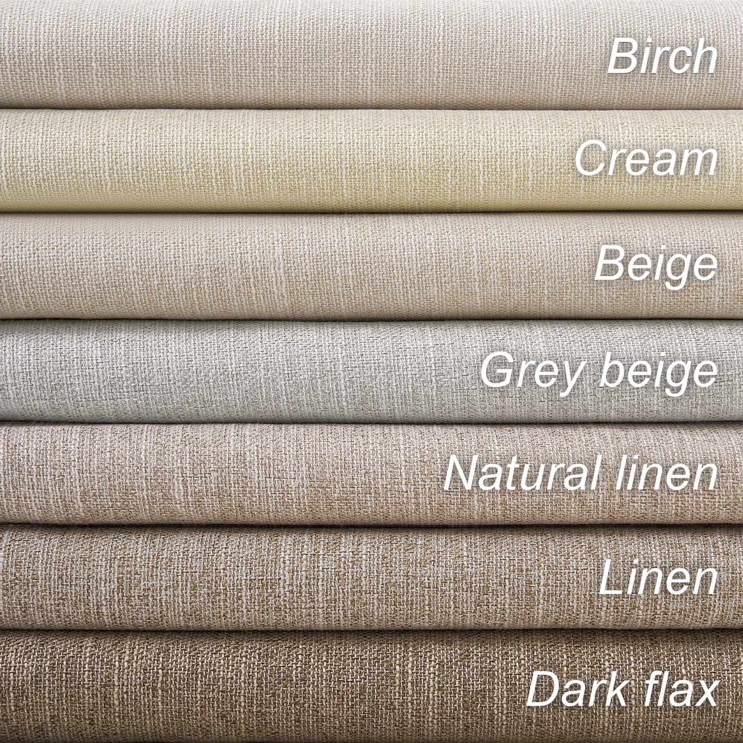 Topfinel Cream Linen Blackout Curtains 84 Inch Long for Bedroom Living Room, Ivory Pinch Pleat Back Tab Full Blackout Drapes Farmhouse Boho Curtains for Window, White Neutral Curtains 52" X 84" 7 FT