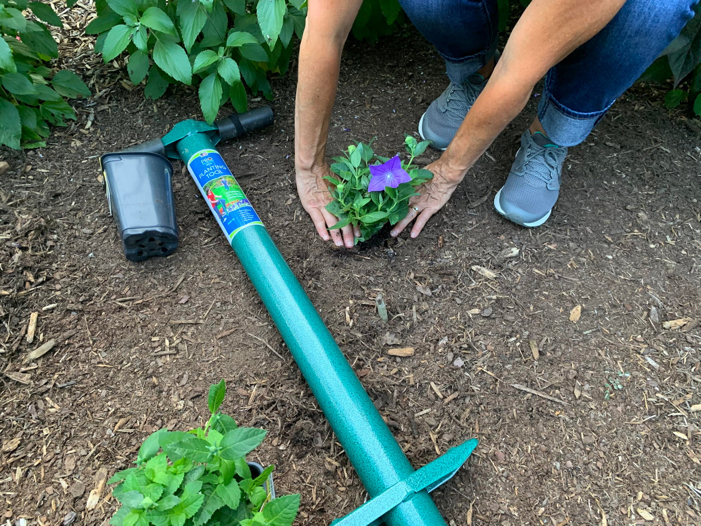 ProPlugger 5-In-1 Lawn & Garden Planting Tool - Bulb Planter - Manual Weeder - Soil Tester