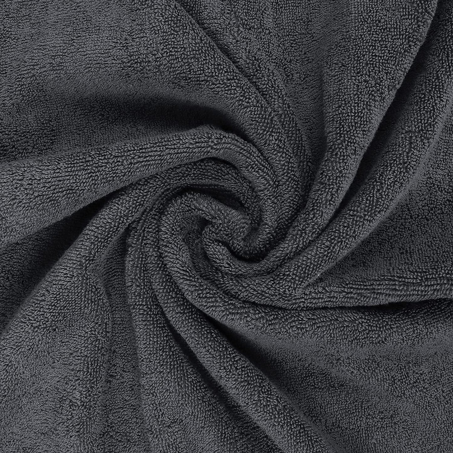 Utopia Towels 4 Pack Premium Bath Towels Set, 27 by 54 Inches, 100% Ring Spun Cotton 600GSM, Lightweight and Highly Absorbent Quick Drying Towels, Perfect for Daily Use, Grey