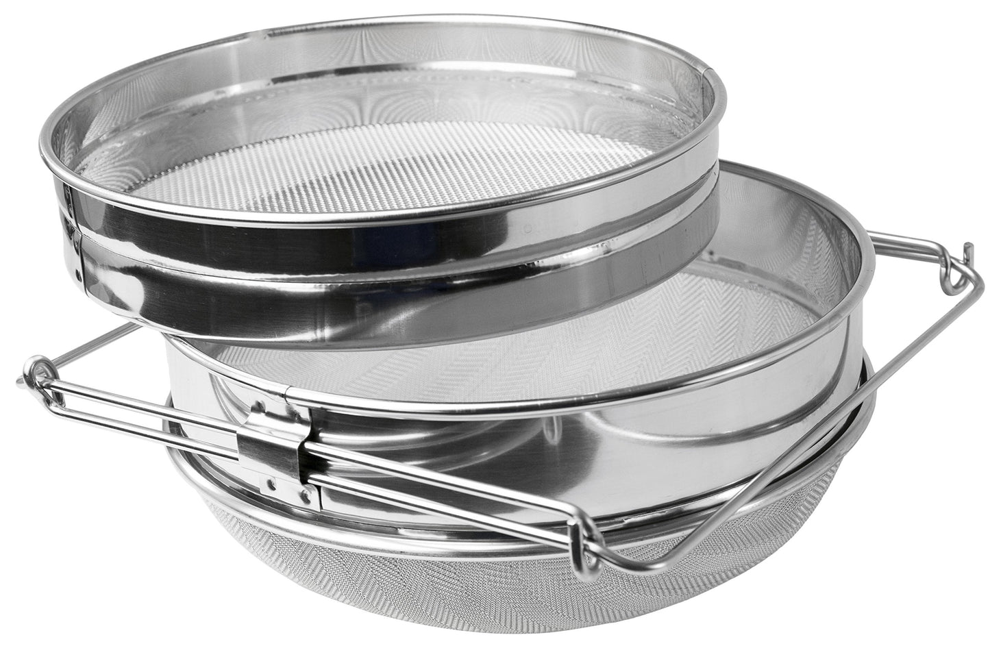 VIVO Honey Strainer Double Sieve Stainless Steel Beekeeping Equipment Filter