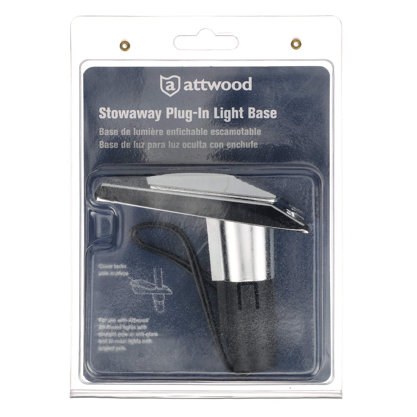 Stowaway Plug-in Light Base