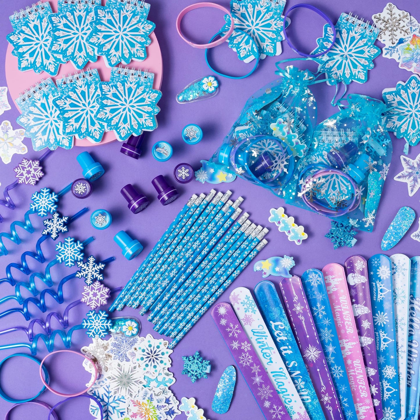 126 Pcs Frozen Party Favors Birthday Supplies for Girls Kids, Gift Bags Frozen Filler Goodie Bag Stuffers Frozen Birthday Party Supplies