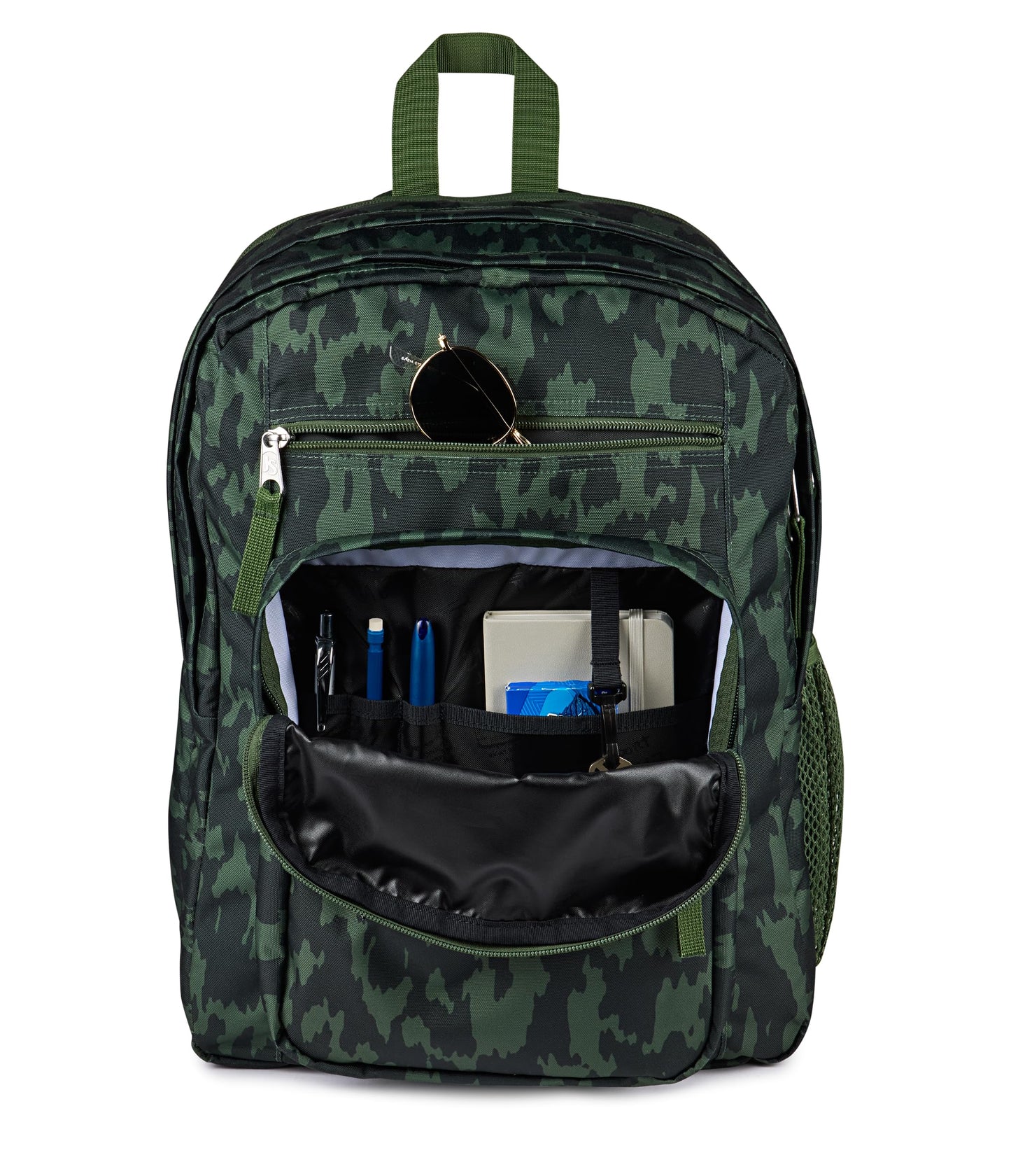 JanSport Laptop Backpack - Computer Bag with 2 Compartments, Ergonomic Shoulder Straps, 15” Sleeve, Haul Handle, Camo Illusion, One Size With 2 Compartments