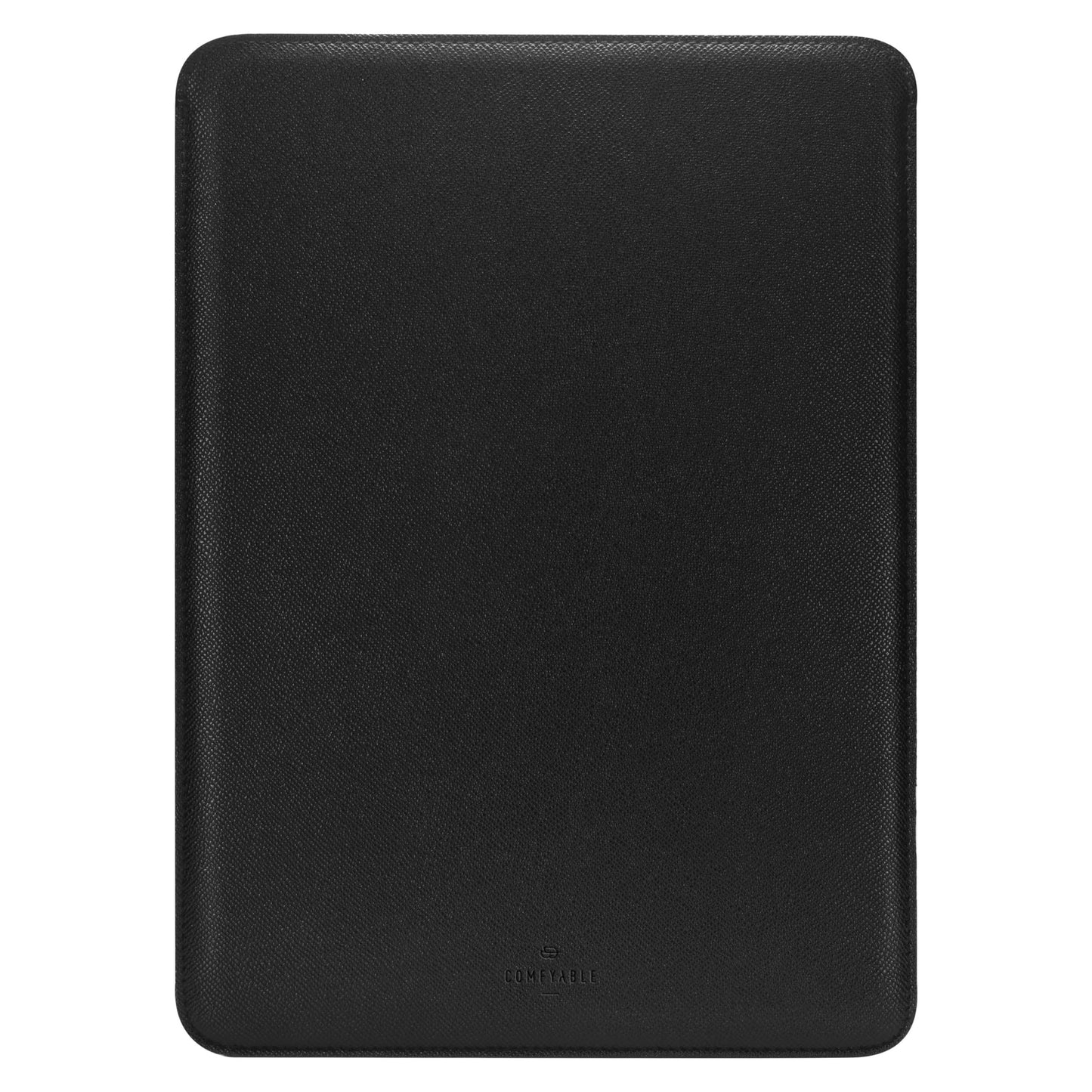 Comfyable Slim Laptop Sleeve 16 Inch Compatible for MacBook Pro M5 M4 M3 M2 Pro/Max 2026, Faux Leather Protective 16-in Mac Cover Case, Black