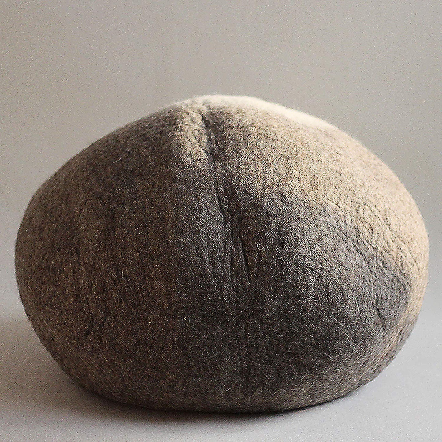 Khore Felt Cat Cave Bed (Large) - 100% Natural Merino Wool Handmade Beds for Indoor Cats and Kittens (White Pebble)