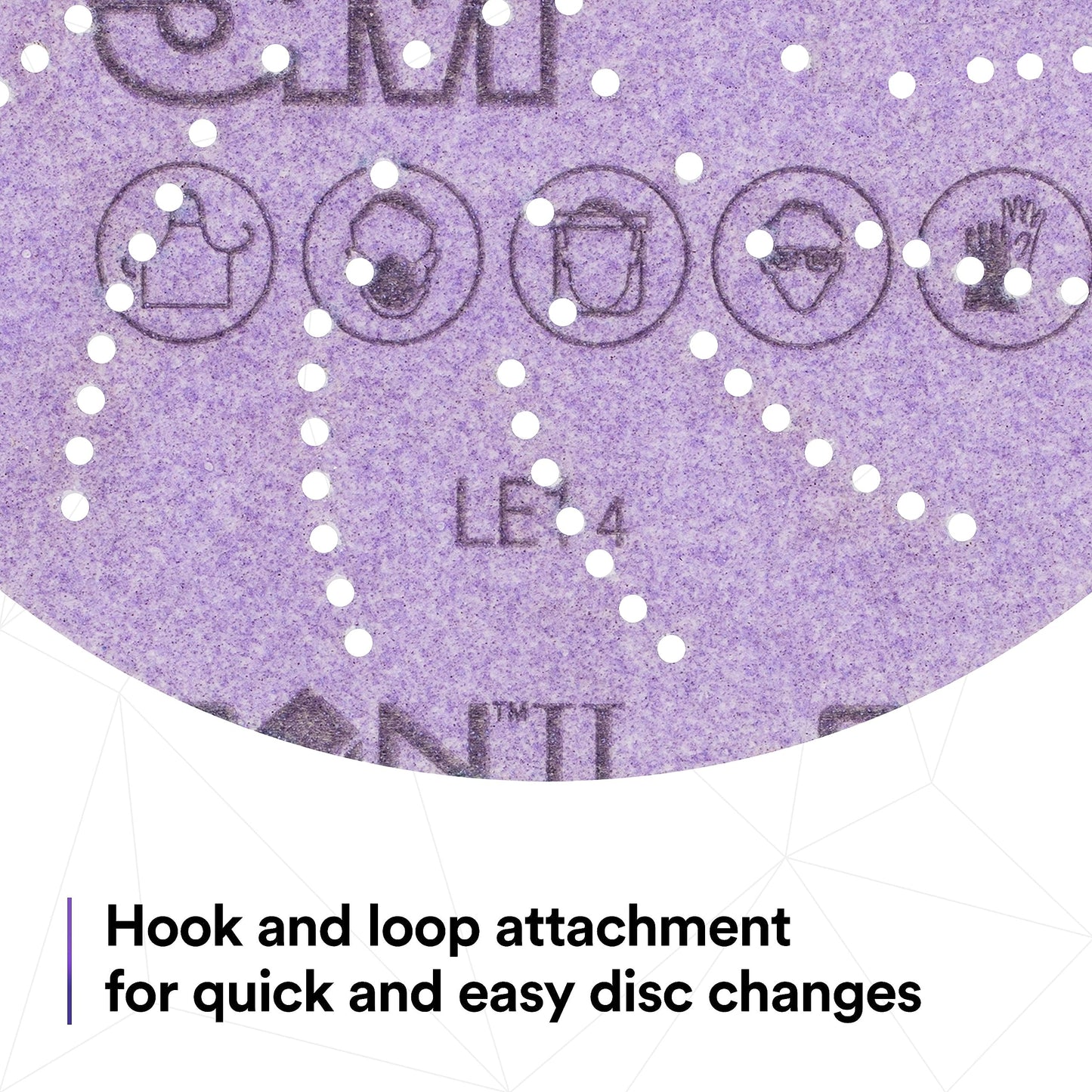3M Cubitron II Hookit 64264 Clean Sanding Disc 775L, 5 in 180+ Grit, Aluminum Oxide, Film Backing, 5" (Pack of 50)