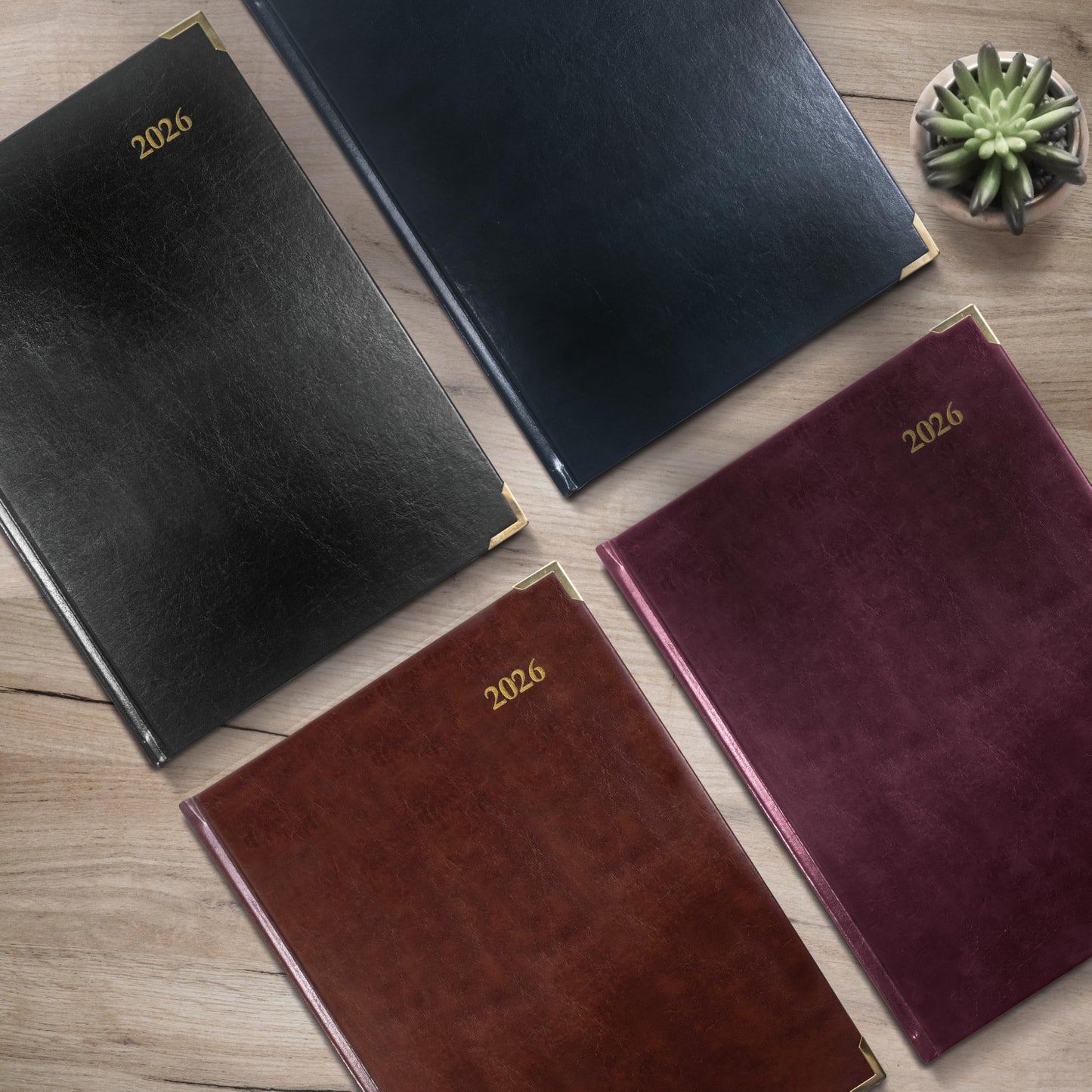 Brownline® 2026 Executive Weekly Planner, Appointment Book, 12 Months, January to December, Sewn Binding, 10.75" x 7.75", Assorted Colors, Trilingual (CBE512.ASX-26)