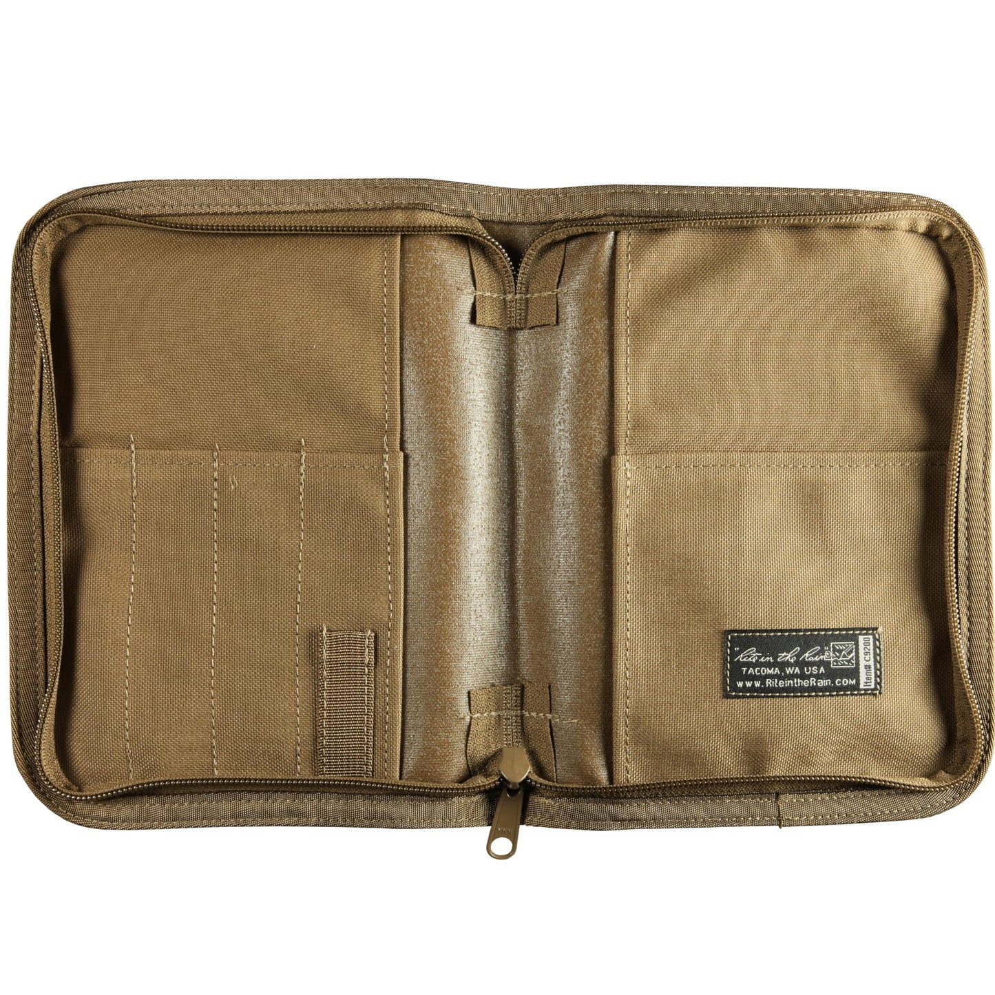Rite in the Rain All-Weather Cordura® Fabric, 1/2 Ring Binder Cover, 6 3/4 x 8 7/8, Tan Cover (No. C9200)