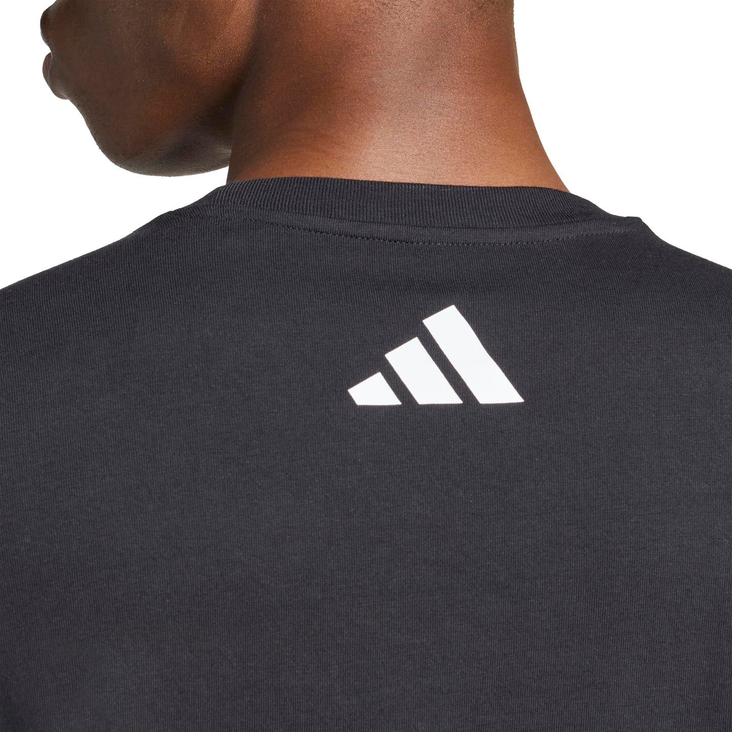 adidas Mens Mercedes - AMG Petronas Formula One Team T-Shirt, Black/White, X-Large