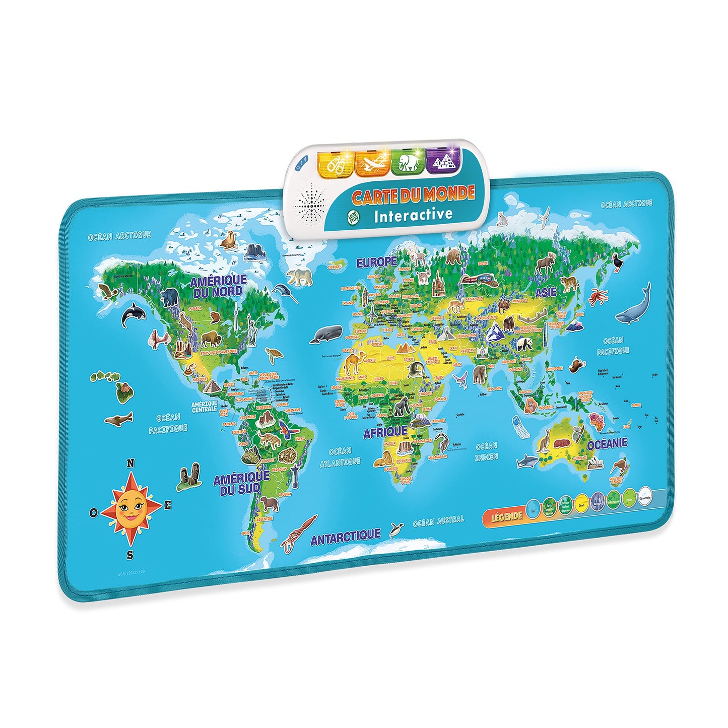 LeapFrog Touch & Learn World Map (French Version)