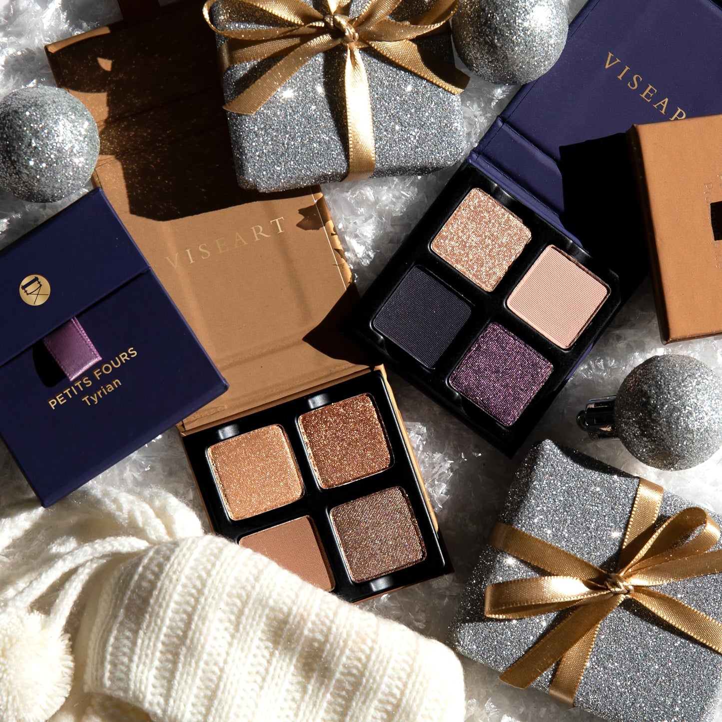 Viseart Paris Petits Fours Eyeshadow Palette - Tyrian Eye Shadow Women 0.21 oz