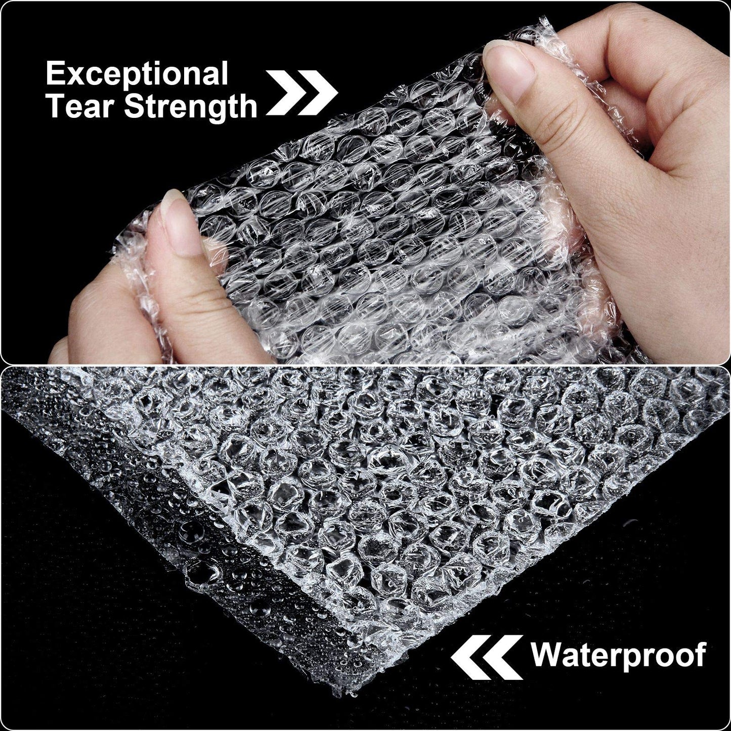 Bubble Cushioning Bags 150 Pack Clear Bubble Out Packing Bag 6 x 8 inch Pouches Protective Cushioning for Shipping, Storage and Mailing