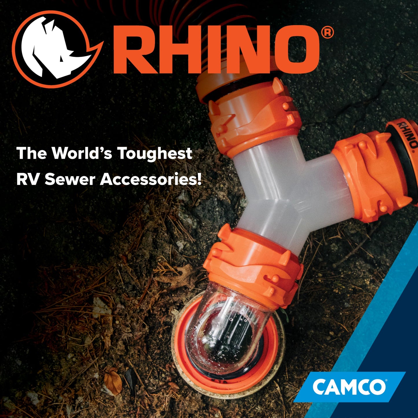 Camco 39812 Rhino Flex RV Wye