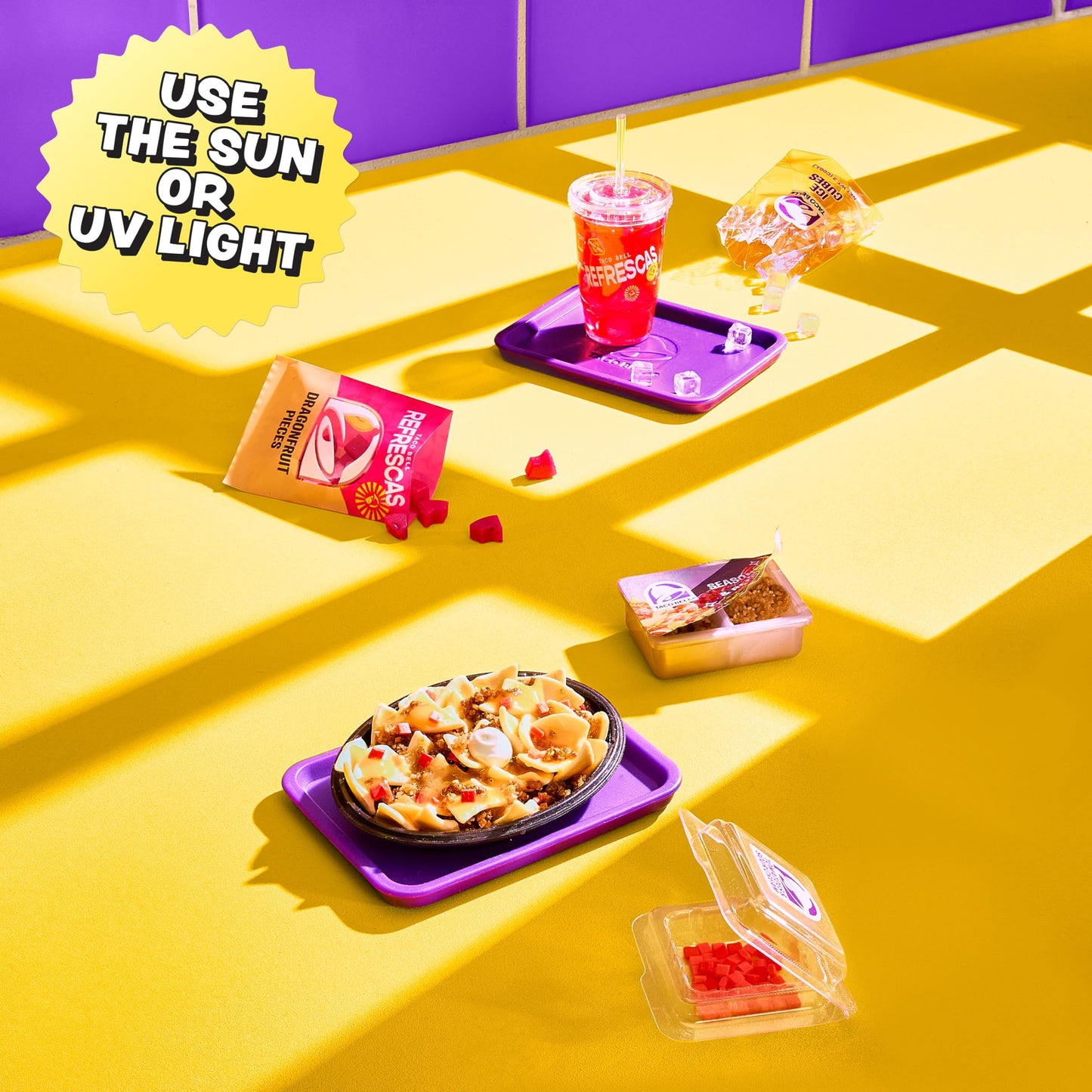 MGA's Miniverse Make It Mini Taco Bell Series 1 (2 Pack), Mini Collectibles - Blind Pack, DIY, Resin, Replica Food, Not Edible, Collectors, 8+
