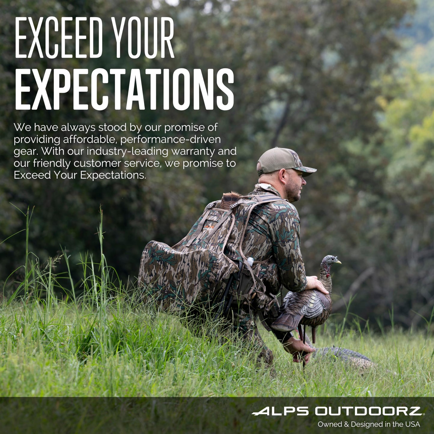 ALPS OutdoorZ Turkey Call Pockets & Game Bag - Realtree Edge, Updated SKU