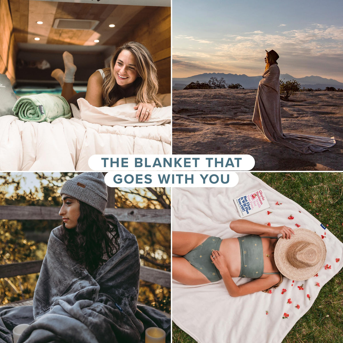 Bare Home Fleece Blanket - Full/Queen - Ultra-Soft Lightweight for Bed, Sofa, and Couch - Luxury Microplush - Cozy Warm Blanket (Full/Queen, Dark Blue)