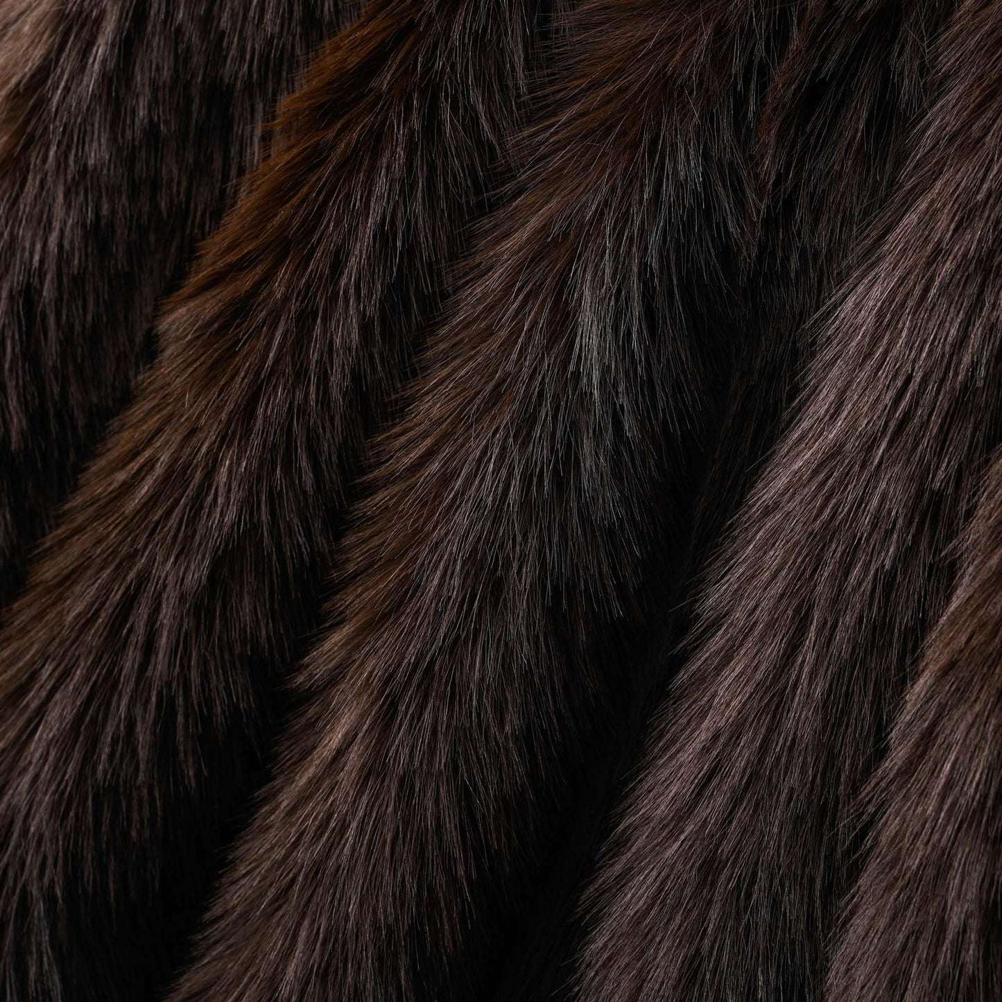BATTILO HOME Luxury Fluffy Brown Faux Fur Throw Blanket, Cozy Warm Fur Blanket for Couch, Sofa, Chair, Bed, Plush Fuzzy Fur Throws with Long Pile, 50"x60"