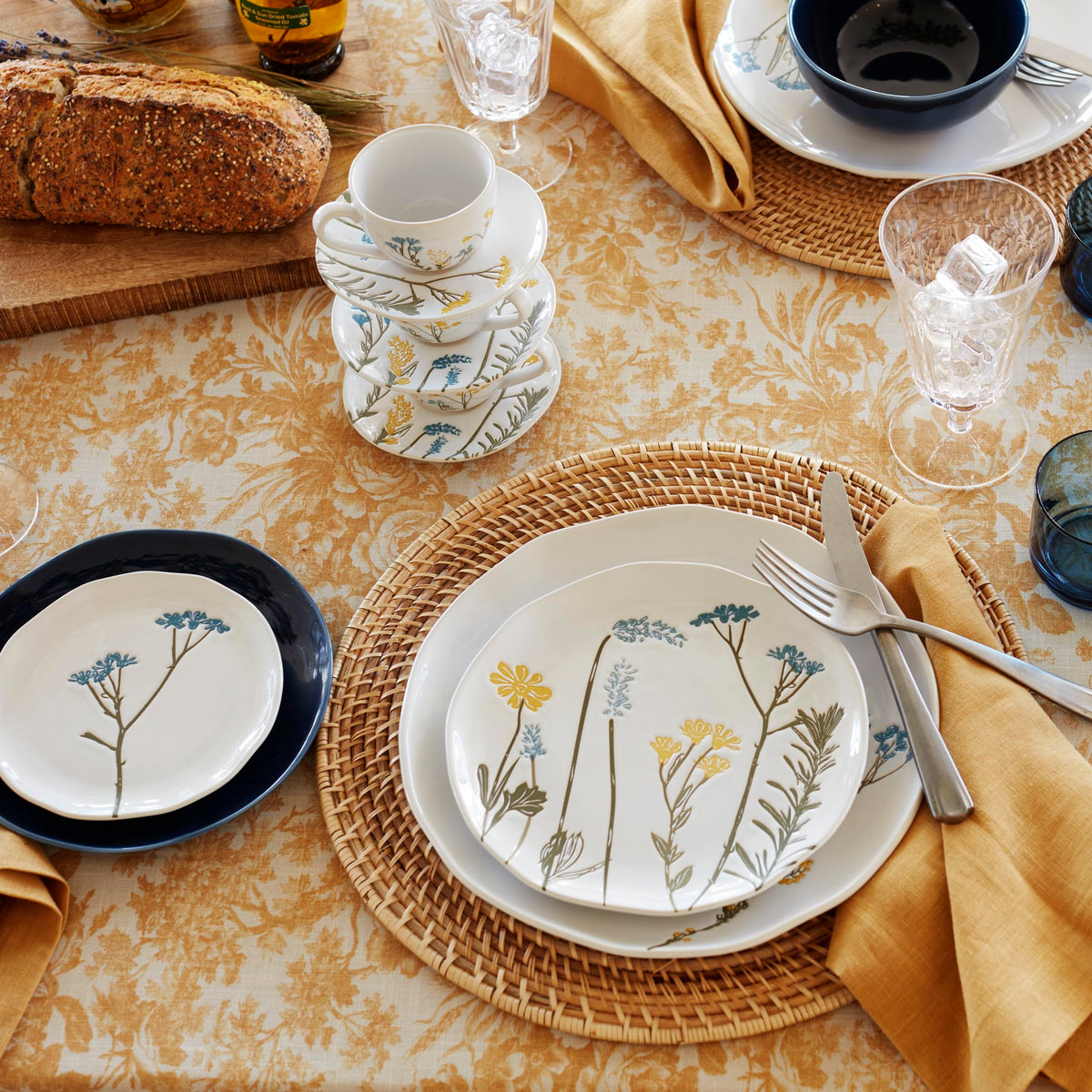 Lenox 896611 Wildflowers Dinner Plates, Set of 4