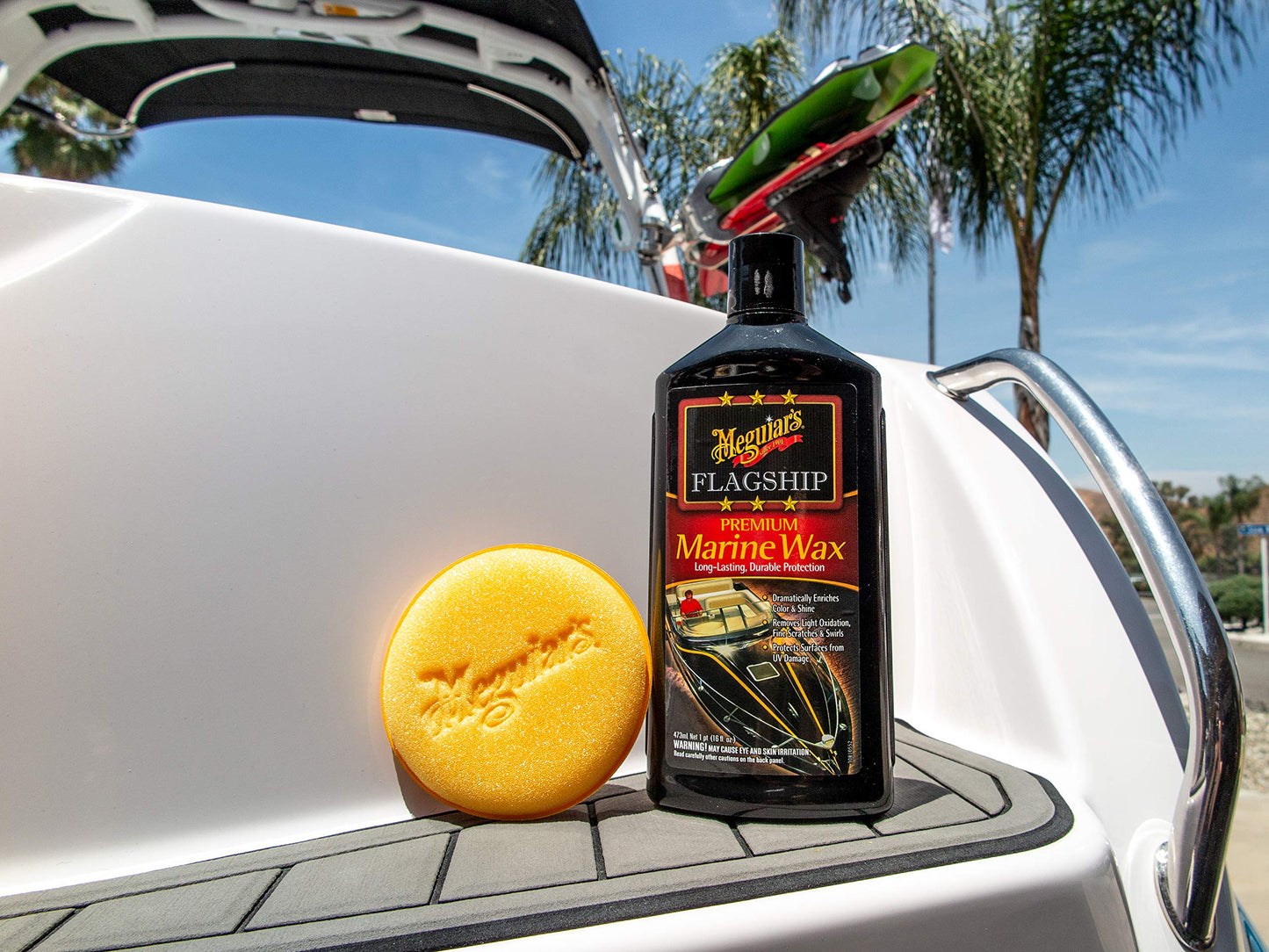 Meguiar's M6316 Flagship Premium Marine Wax, 16 oz