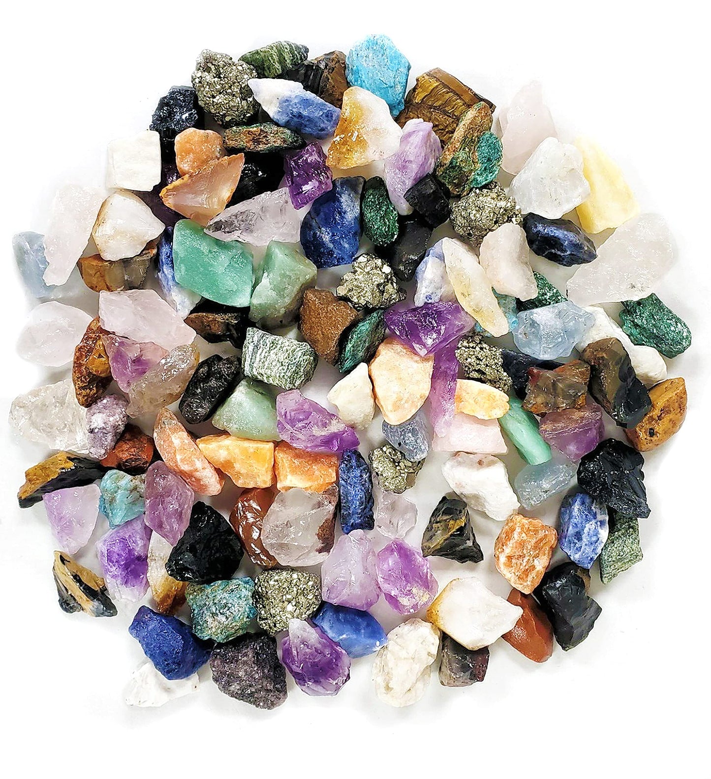 Rock, Fossil & Mineral Collection & Activity Kit. Includes 250+ Real Gemstones, Crystals Specimens & Jumbo Learning Mat - Bulk Rough Rocks, Polished Gem Stones, Genuine Fossils - Science Gift for Kids