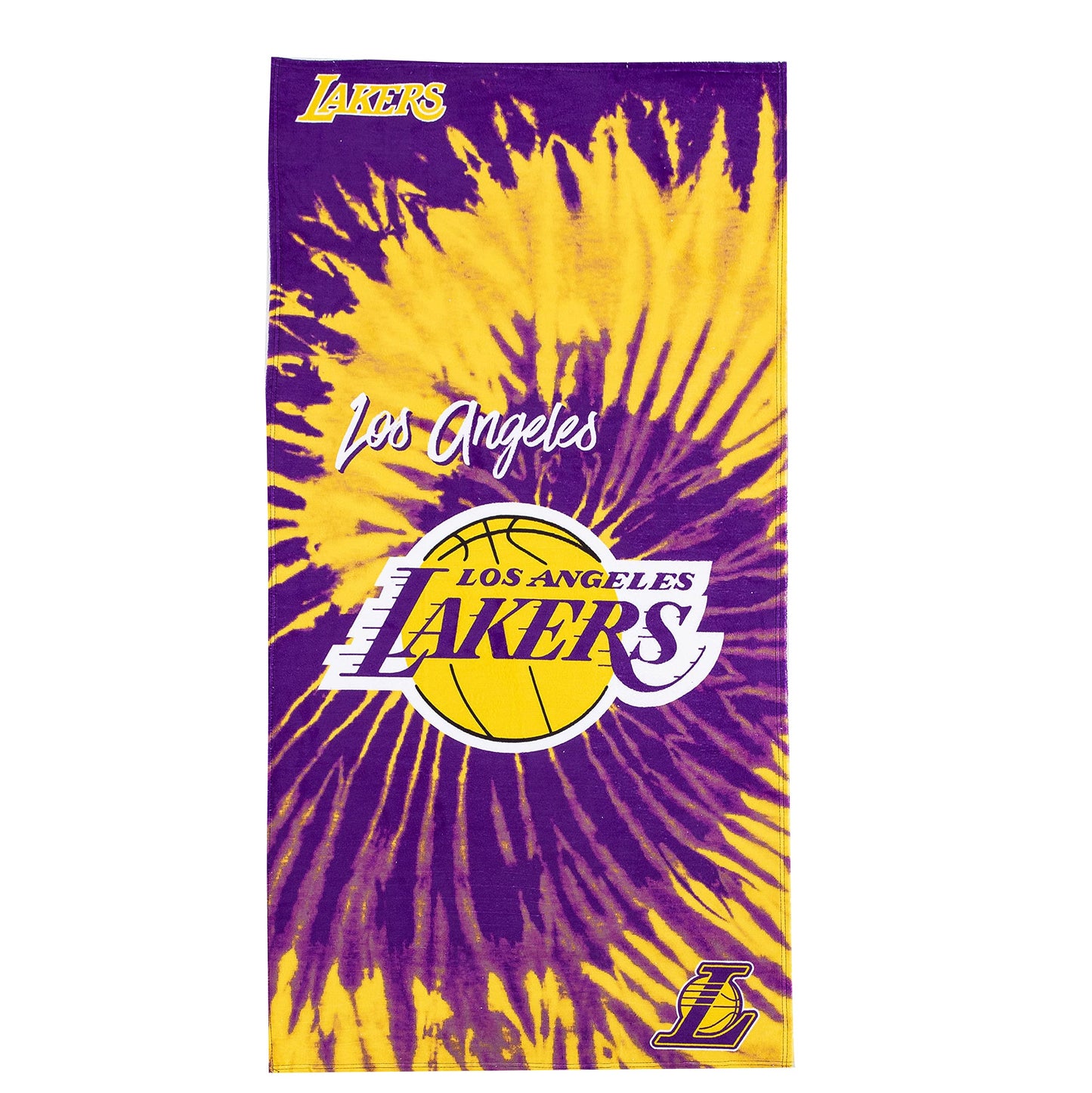 The Northwest Company 1NBA/72006/0013/RET: 30X60 Beach Towel Psychedelic - Lakers