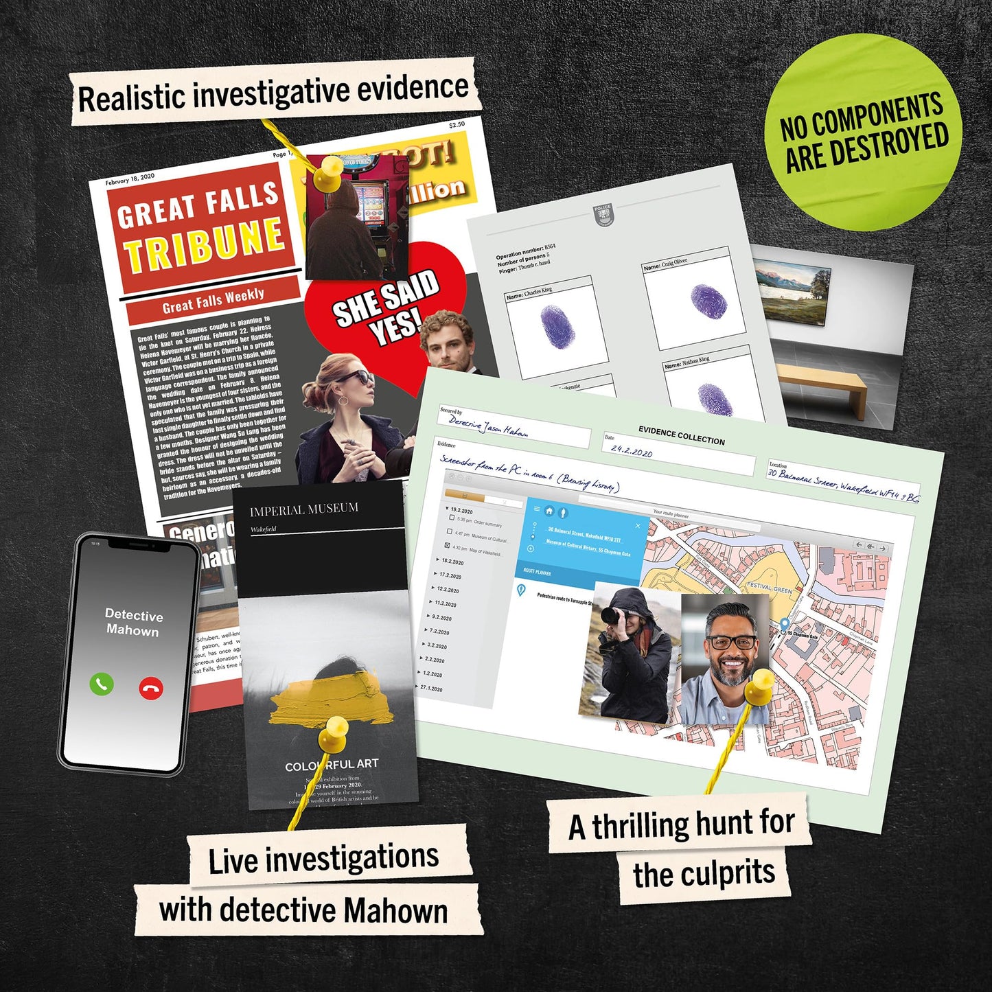 Hidden Games: The Midnight Crown – Unsolved Murder Mystery Game | Cold Case File Investigation – Play Detective with Clues & Evidence – Solve The Crime for Game Nights, Parties & Date Nights
