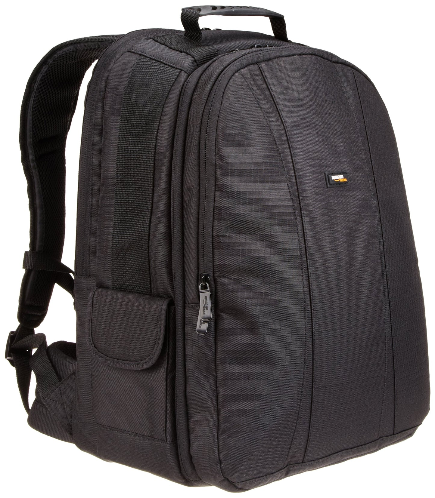 Amazon Basics DSLR Camera and Laptop Backpack Bag - 13 x 9 x 18 Inches, Black and Grey