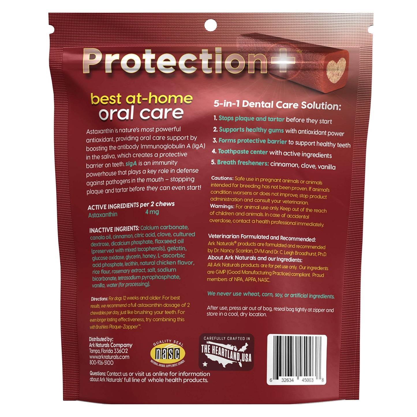 Ark Naturals Breath-Less Brushless-ToothPaste - Chewable - Large Dogs - 18 oz