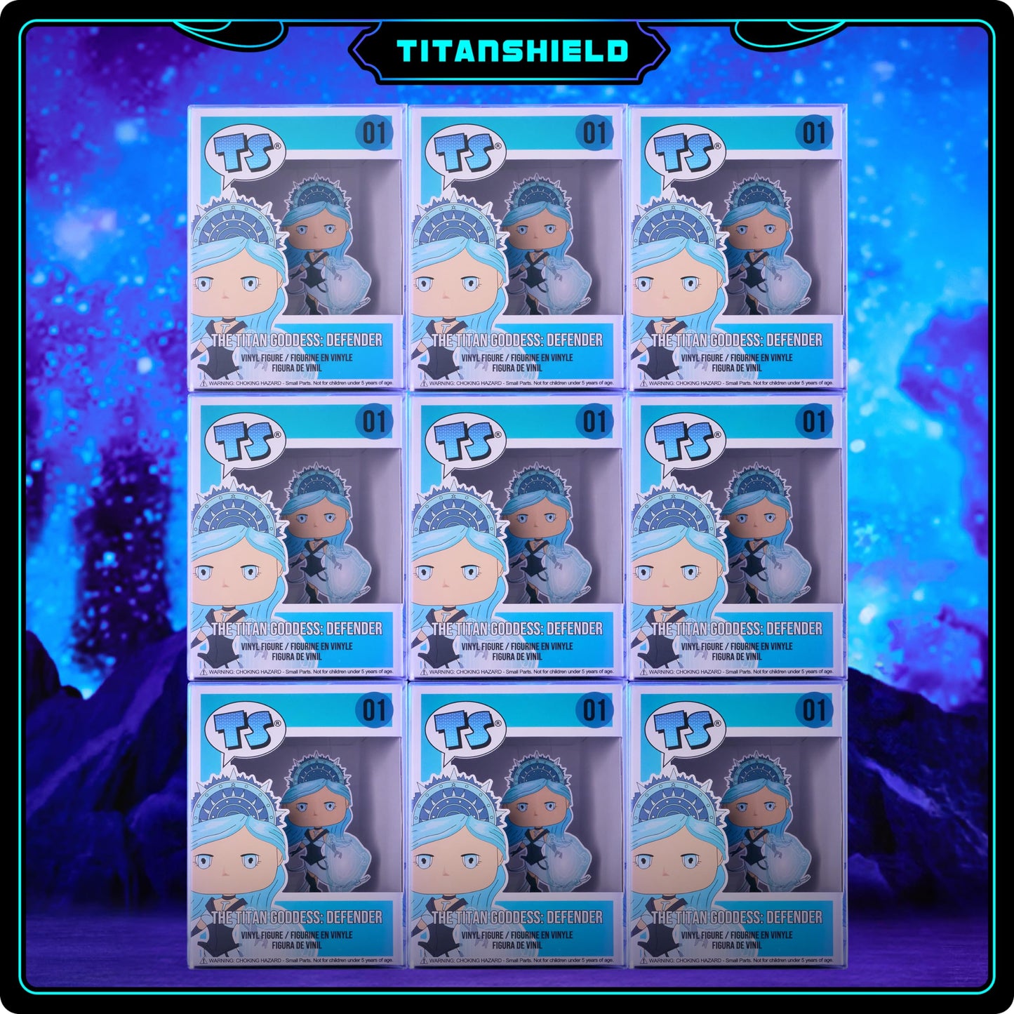 TitanShield 0.5mm Platinum UV and Scratch Resistant Pop Protectors Sleeve Case Compatible with Funko - 4" Inch Pop! Vinyl Figures (20 Count)