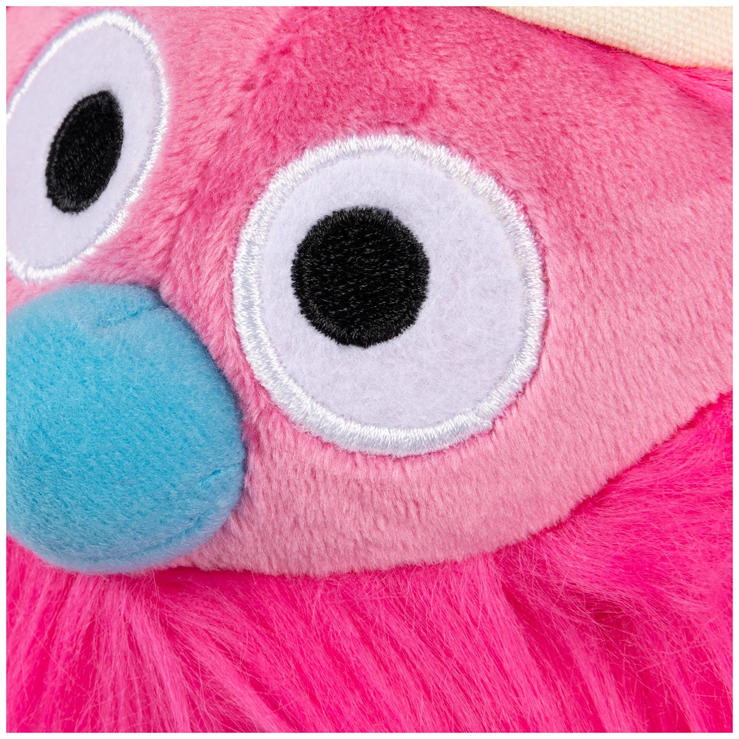 GUND Sesame Street Official Gonger Muppet Plush, Premium Plush Toy for Ages 1 & Up, Pink/Beige, 10”