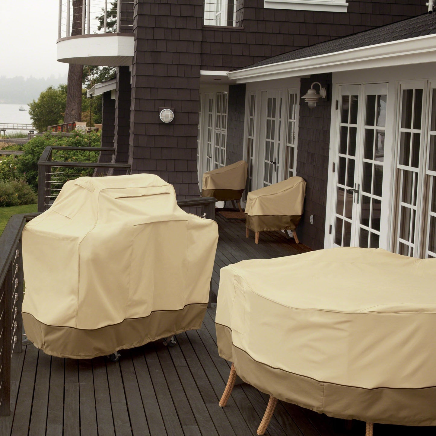 Classic Accessories 73952 Veranda Cart-Style Barbecue Cover, XXX Large, 72-Inch
